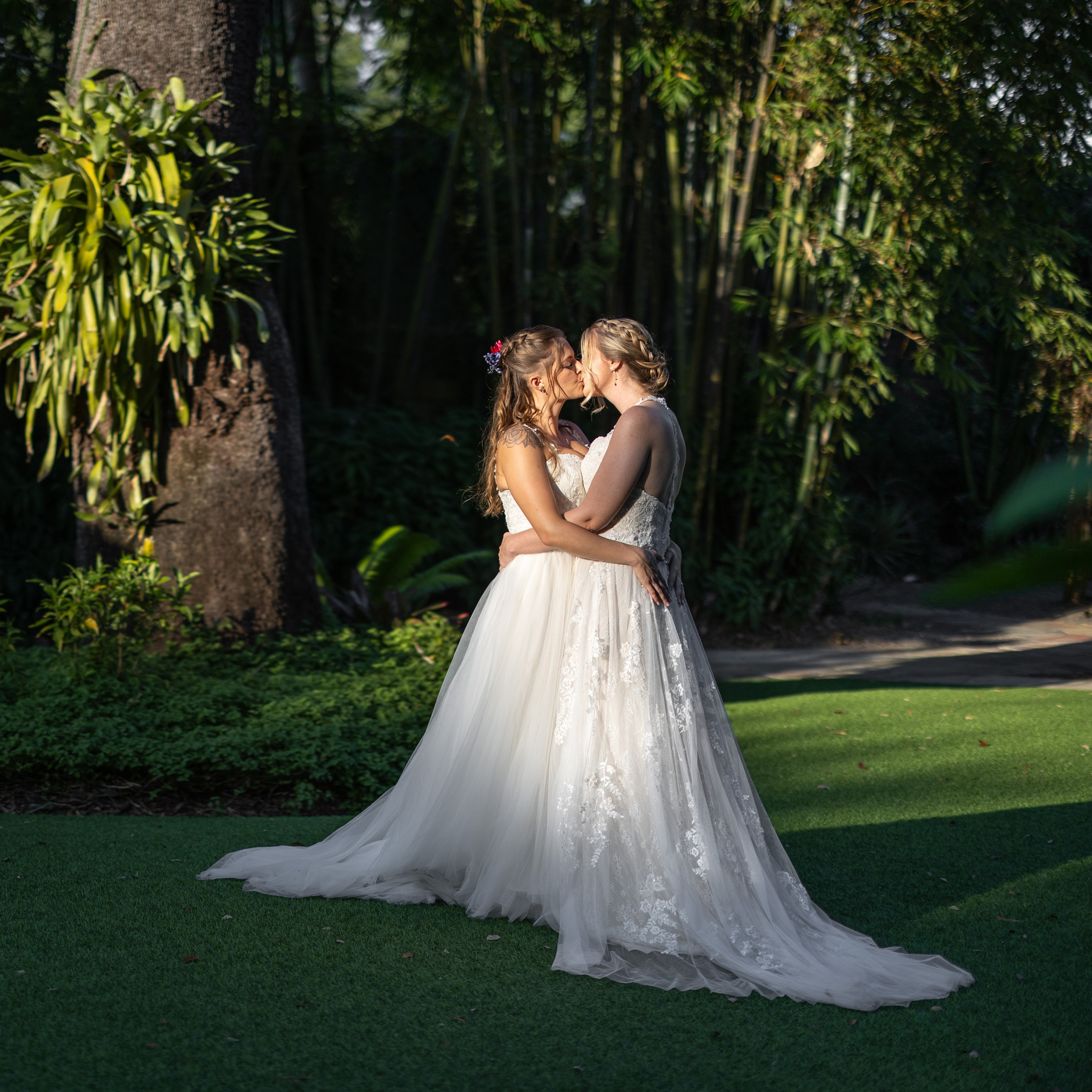Elopement at the Beach, FL same sex wedding