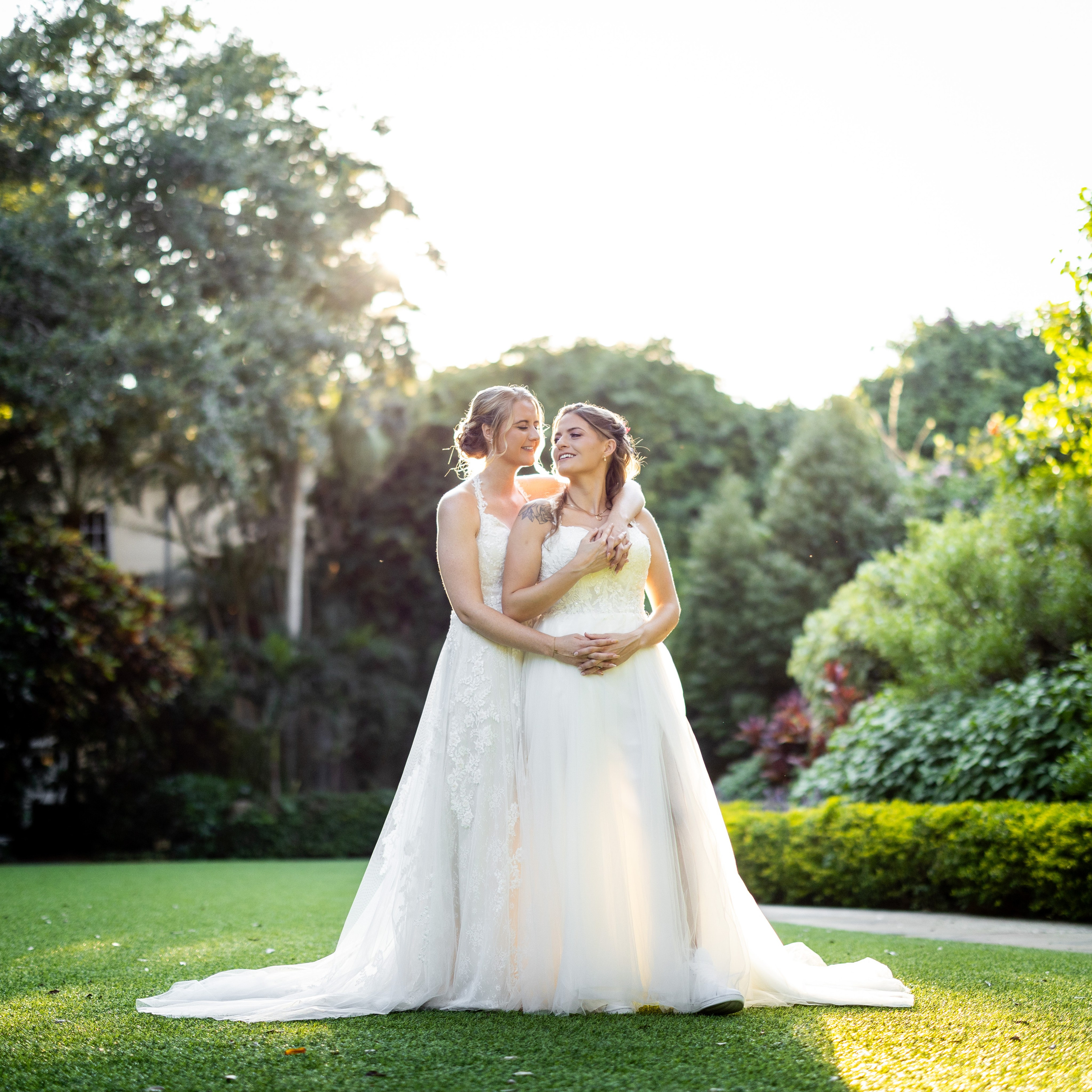 Sunken Gardens, St Petersburg, same sex wedding