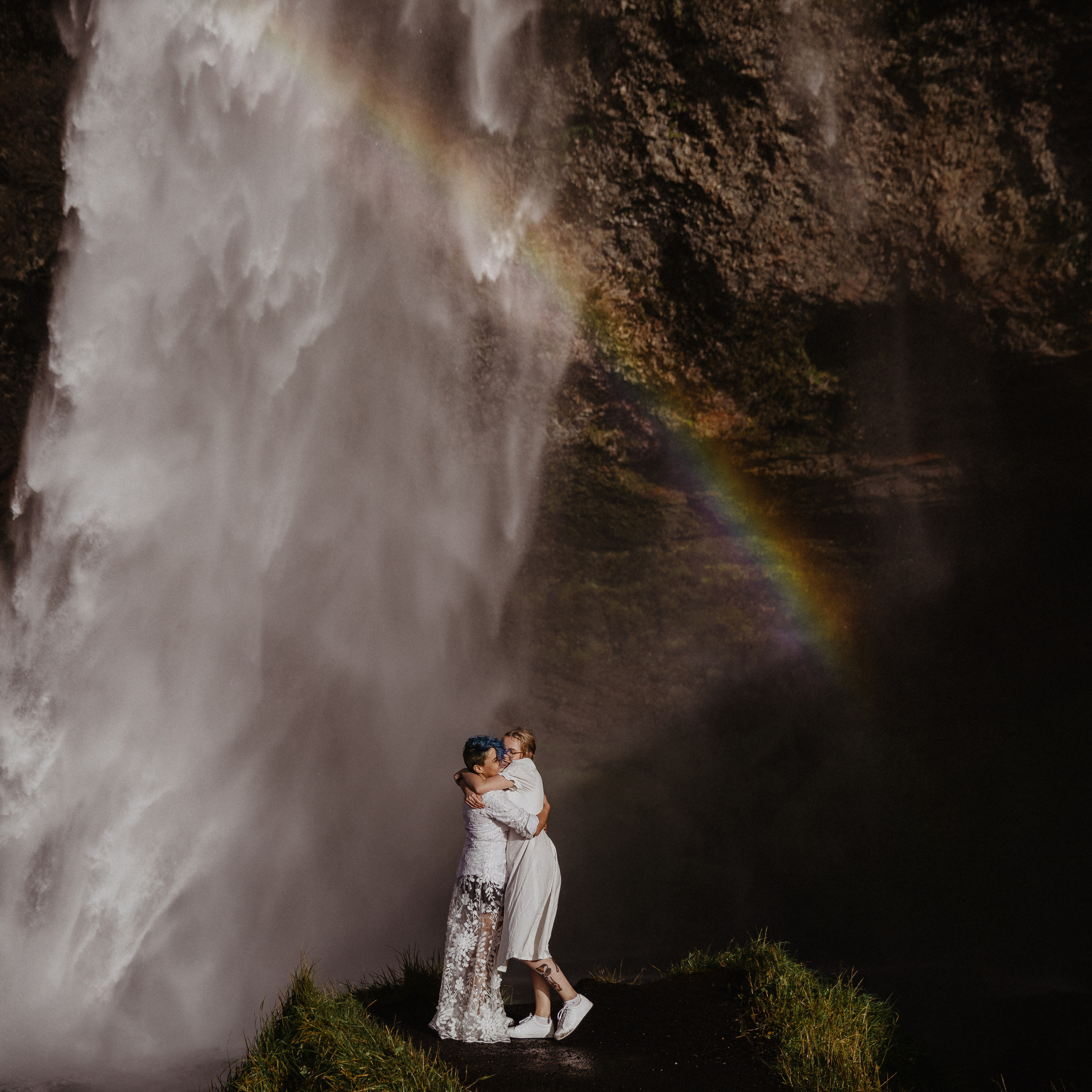 Legal ceremony in Iceland. Iceland elopement photographer & videographer