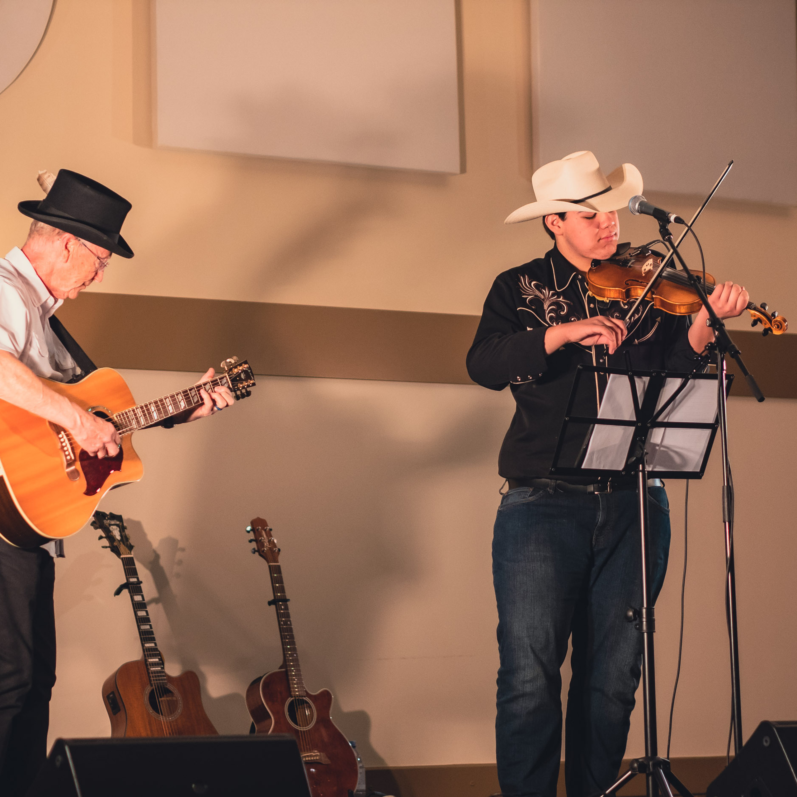 Indigenous Peoples Day in Fort Saskatchewan, 2022 - Fiddle and country music - performance by Zachary Willier