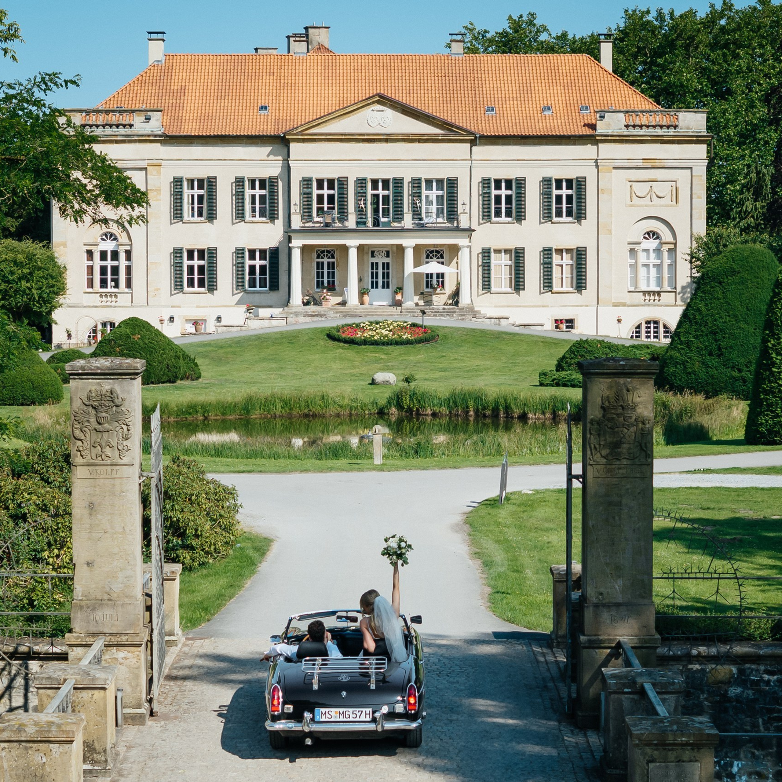 wedding at schloss harkotten