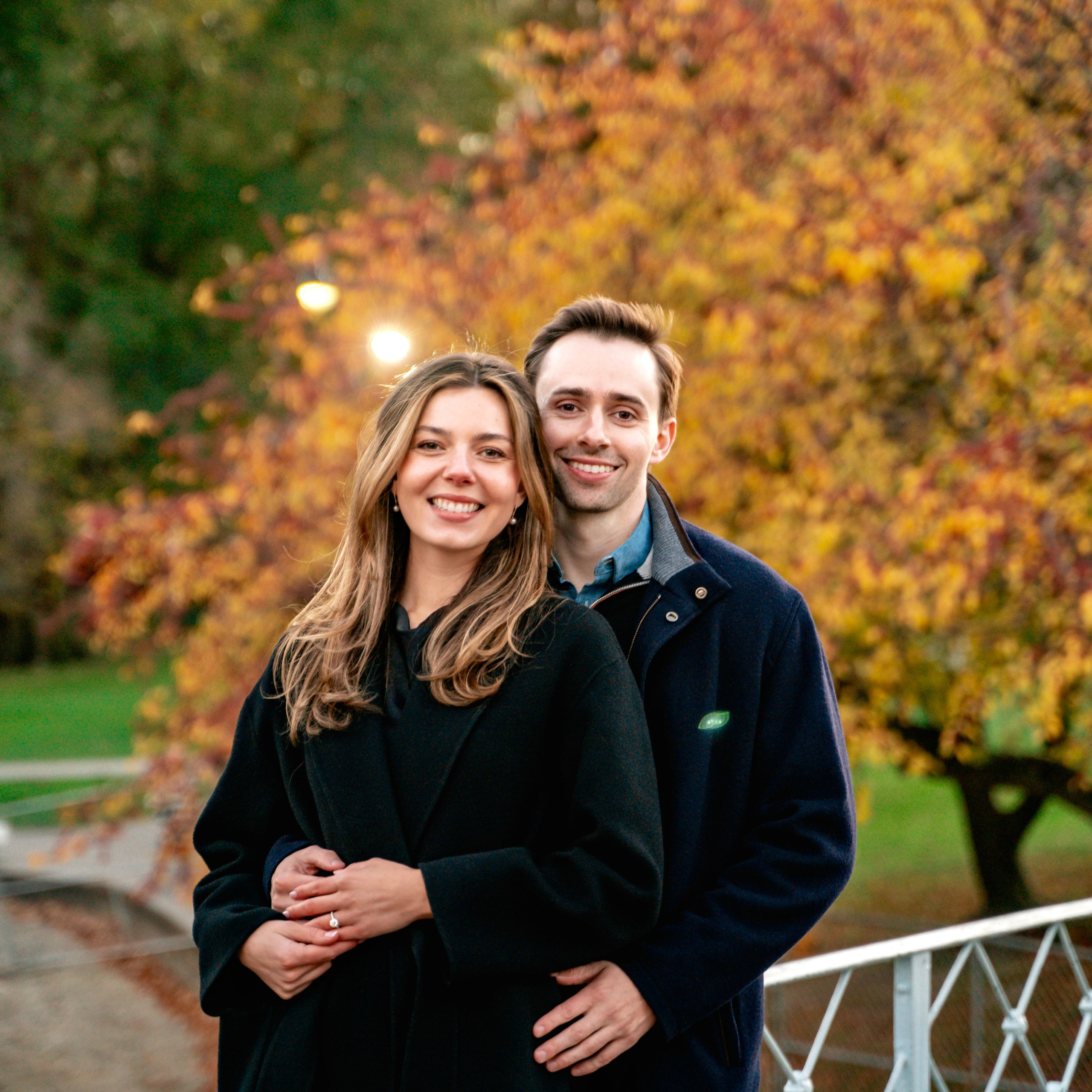 Ryan and Monica at Boston Public Garden