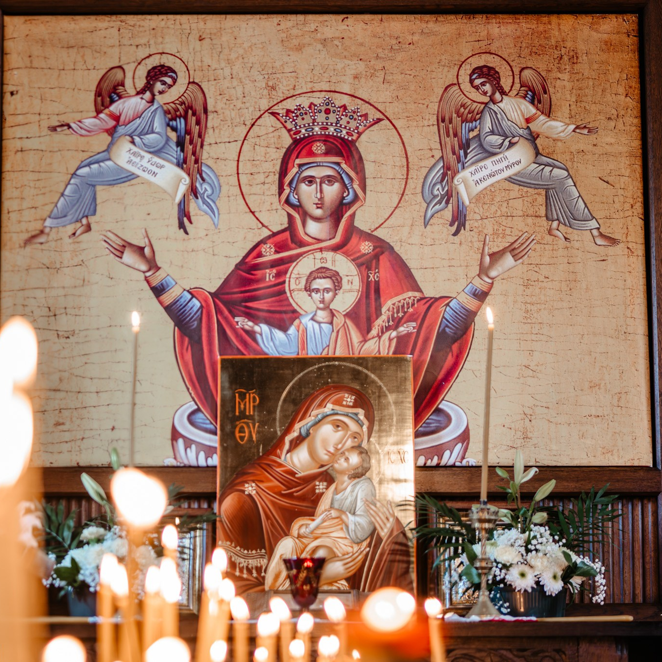 Sambata lui Lazar si Hramul la Biserica Romaneasca din Southampton — Slujba arhiereasca oficiata de PS Parinte Atanasie. TANTAN IONUT FOTO & FILM