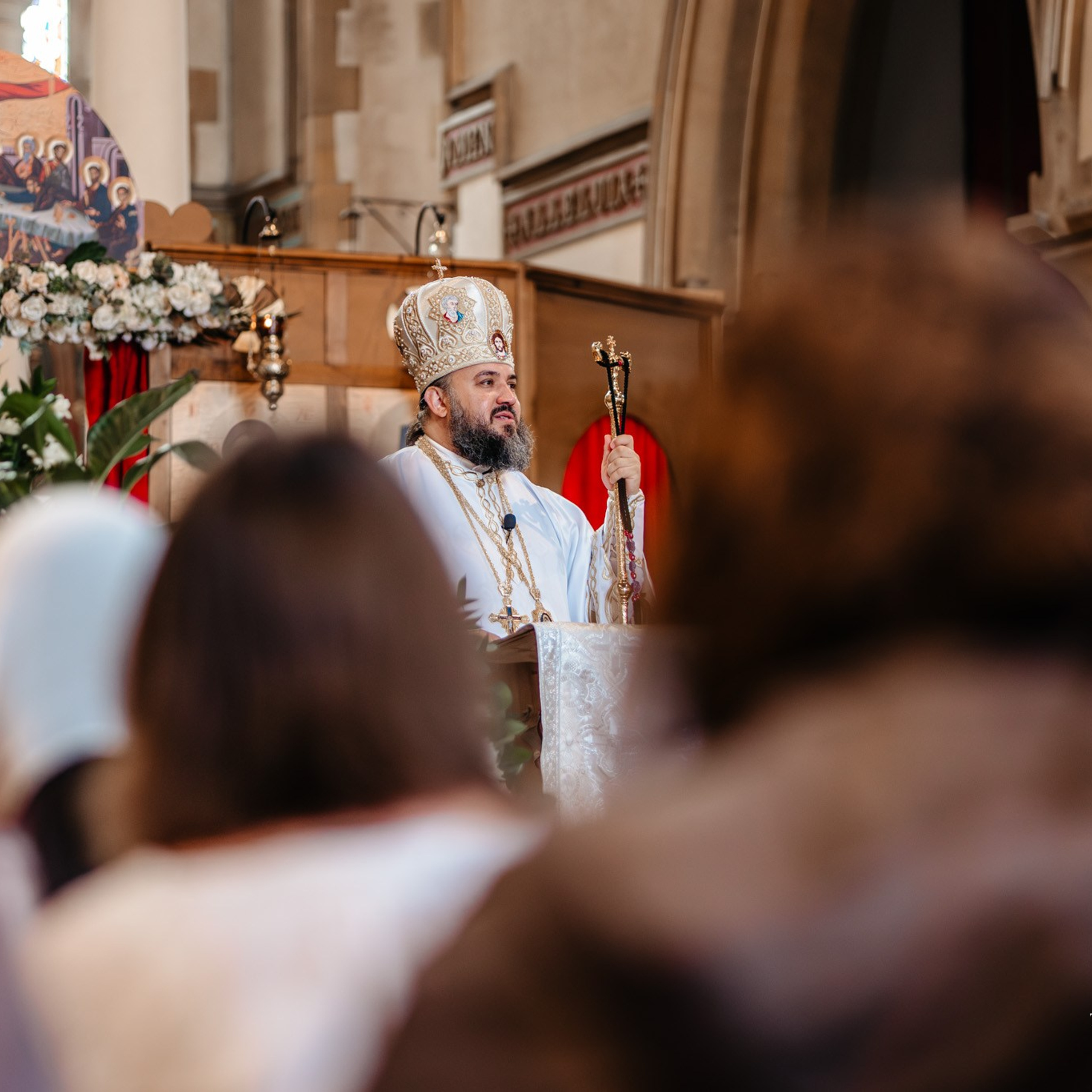 Sambata lui Lazar si Hramul la Biserica Romaneasca din Southampton — Slujba arhiereasca oficiata de PS Parinte Atanasie. TANTAN IONUT FOTO & FILM
