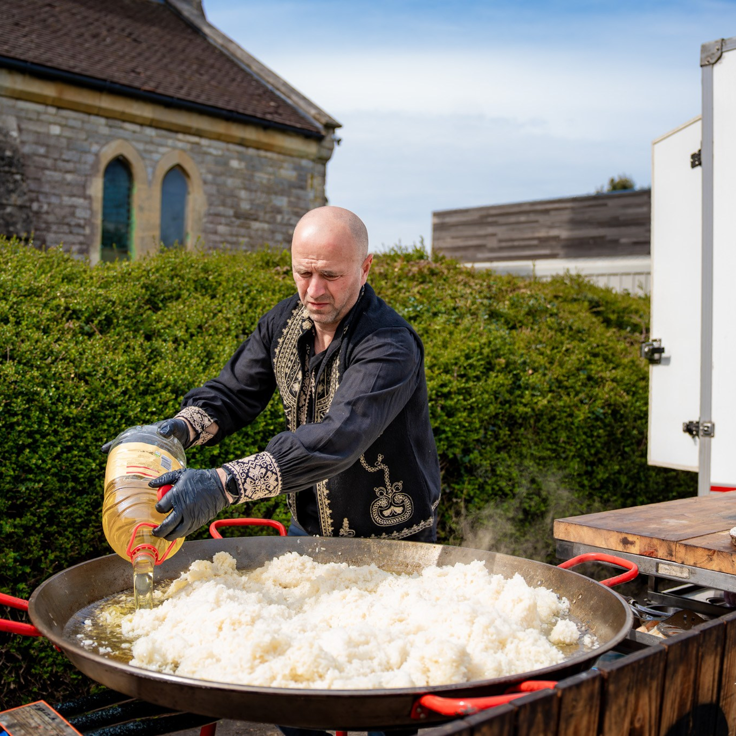Sambata lui Lazar si Hramul la Biserica Romaneasca din Southampton — Slujba arhiereasca oficiata de PS Parinte Atanasie. TANTAN IONUT FOTO & FILM