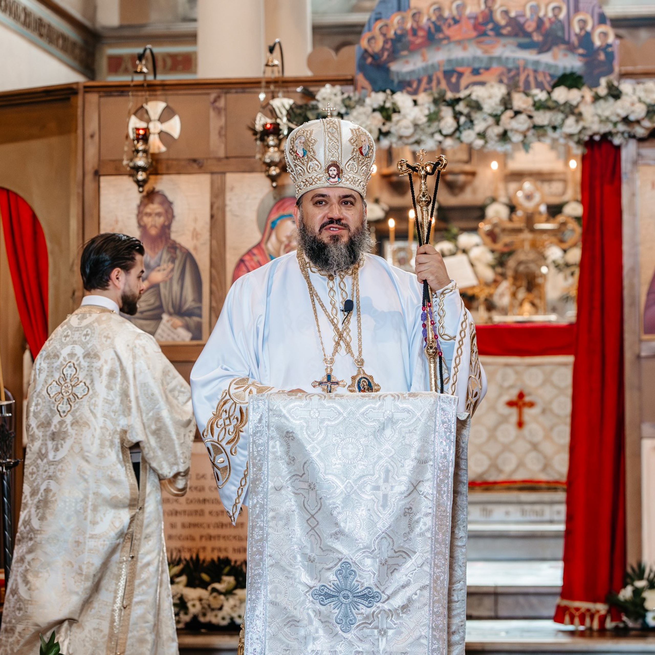 Sambata lui Lazar si Hramul la Biserica Romaneasca din Southampton — Slujba arhiereasca oficiata de PS Parinte Atanasie. TANTAN IONUT FOTO & FILM