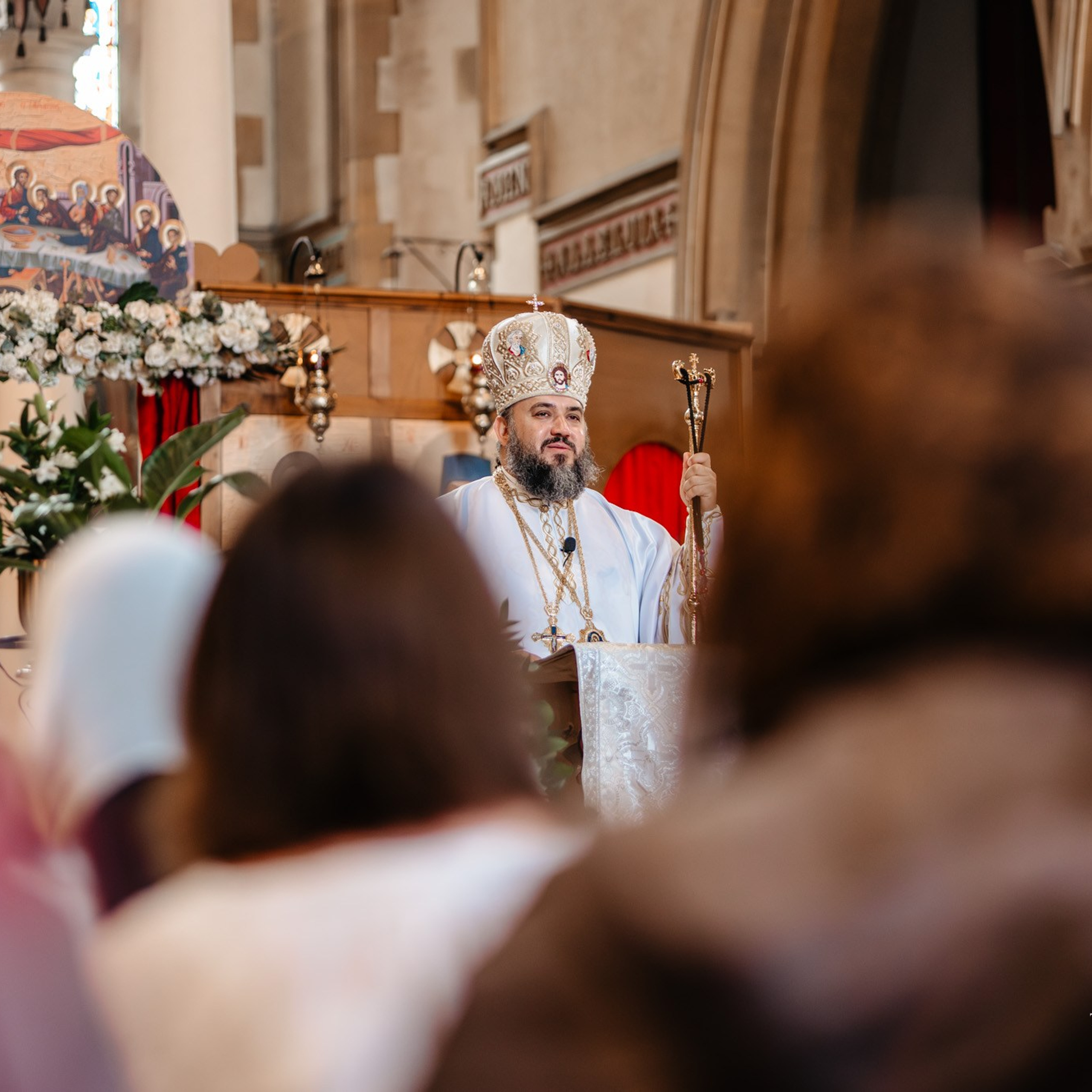 Sambata lui Lazar si Hramul la Biserica Romaneasca din Southampton — Slujba arhiereasca oficiata de PS Parinte Atanasie. TANTAN IONUT FOTO & FILM
