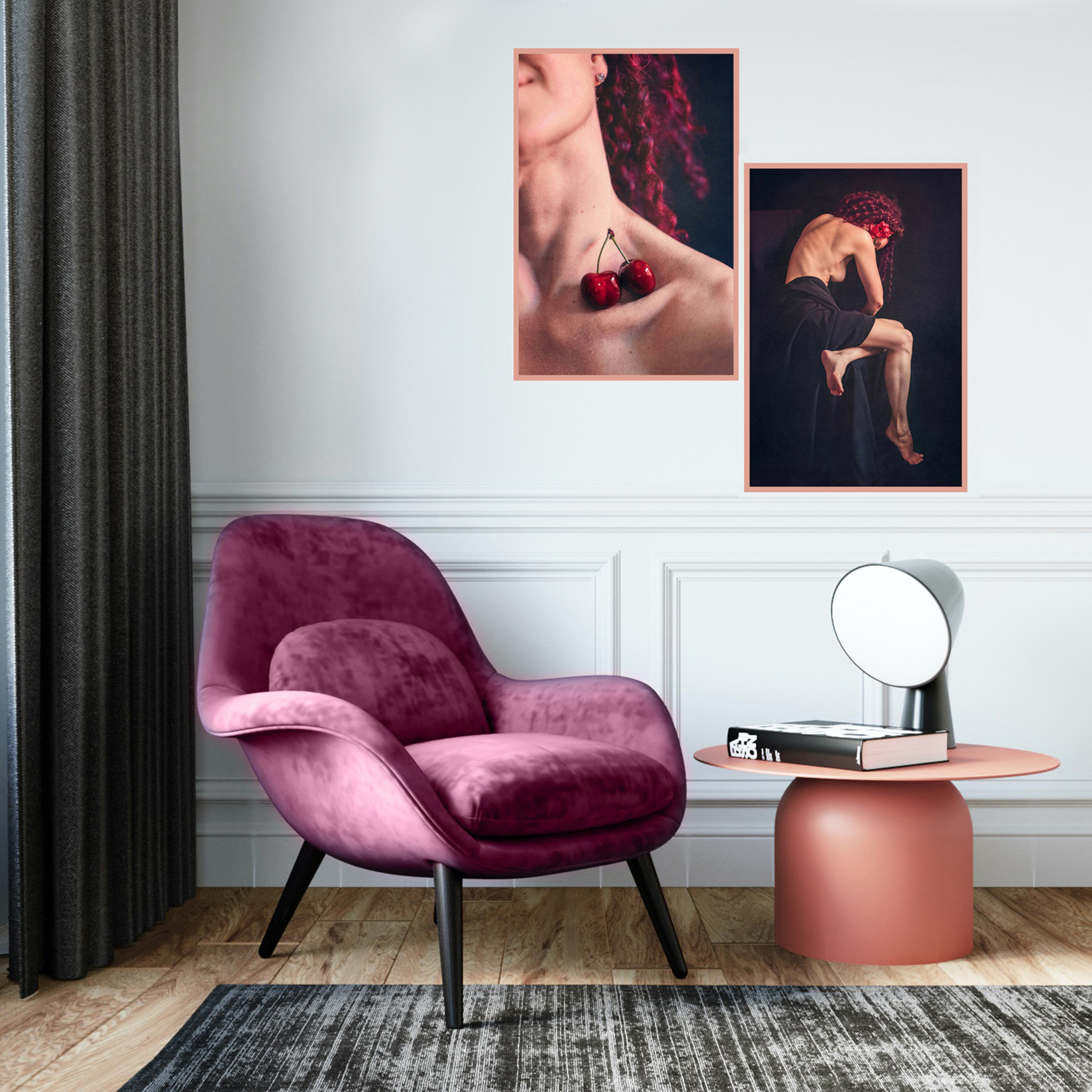 Modular artworks. Lolly Shine. Contemporary digital artist