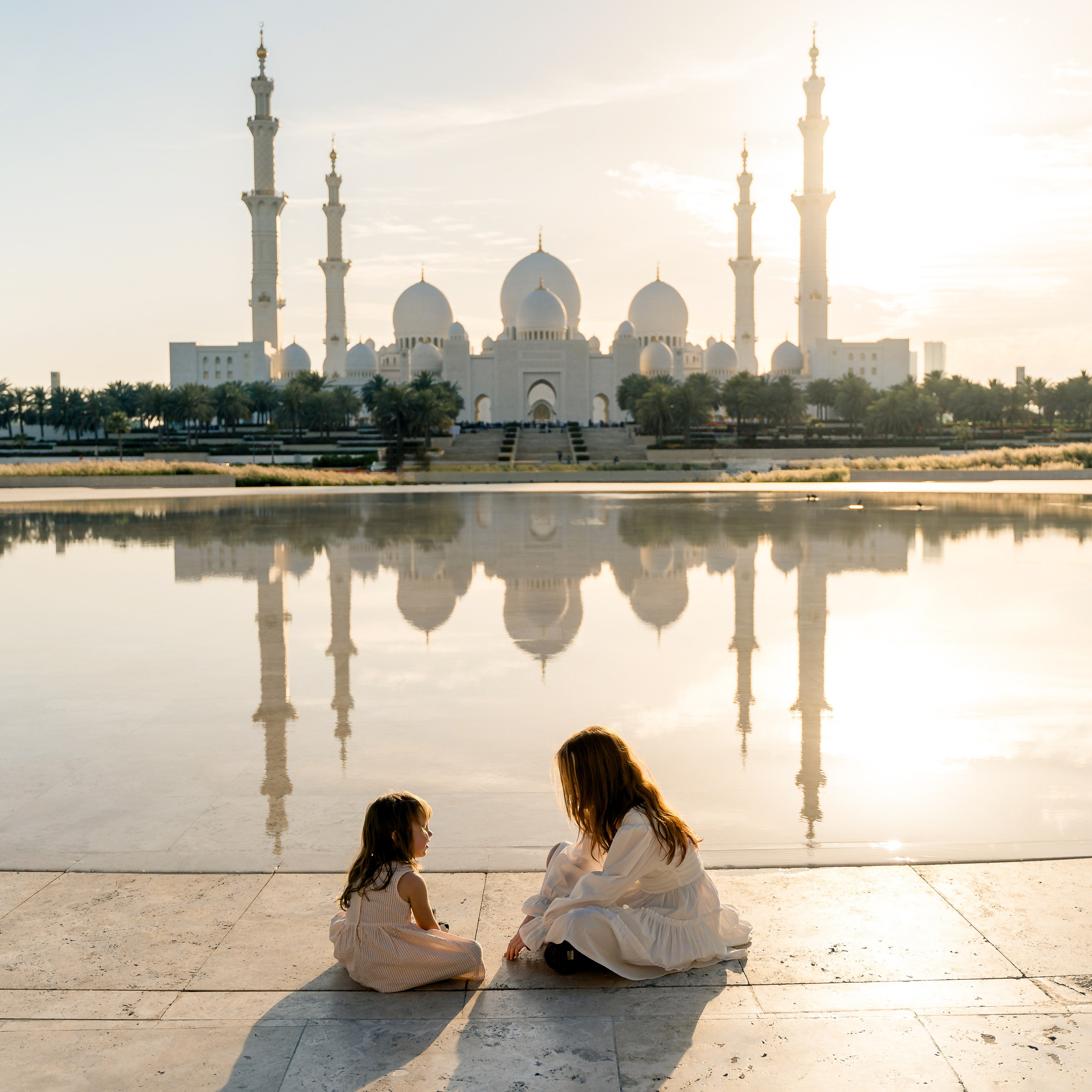 Фотограф в Абу - Даби.