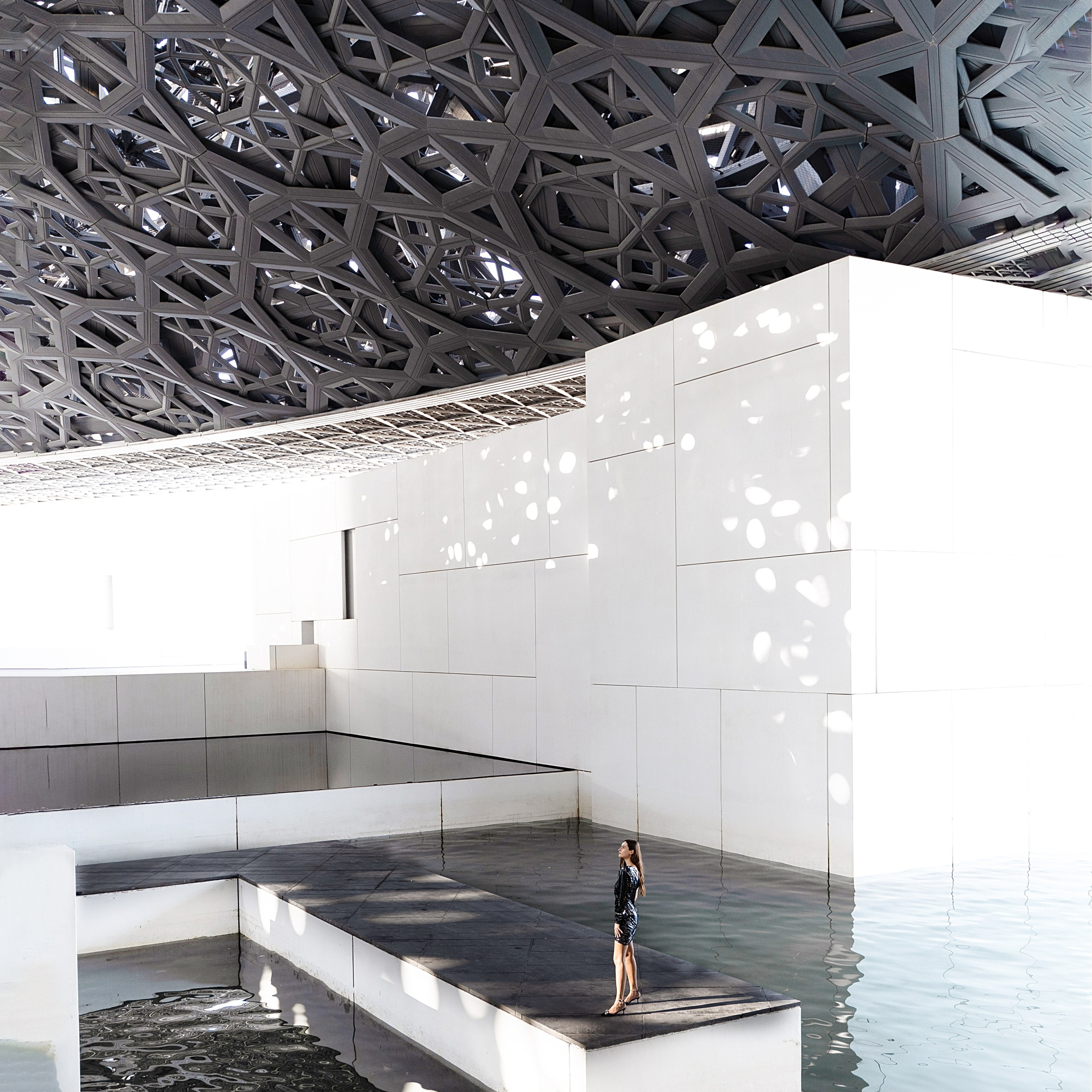 Фотосессия в Лувре Абу - Даби.