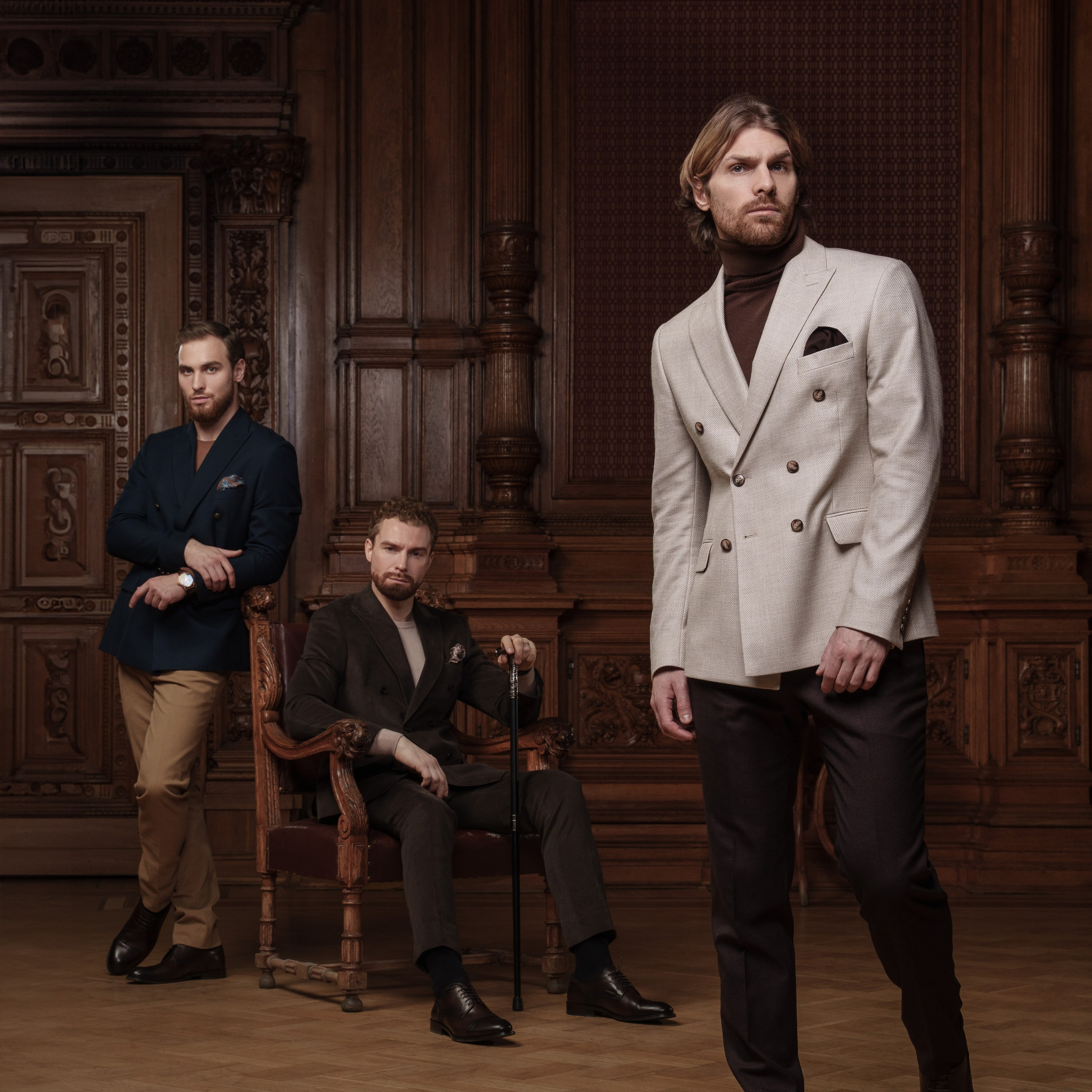 Men’s suits photography. Il fotografo Dmitrii Shmatov