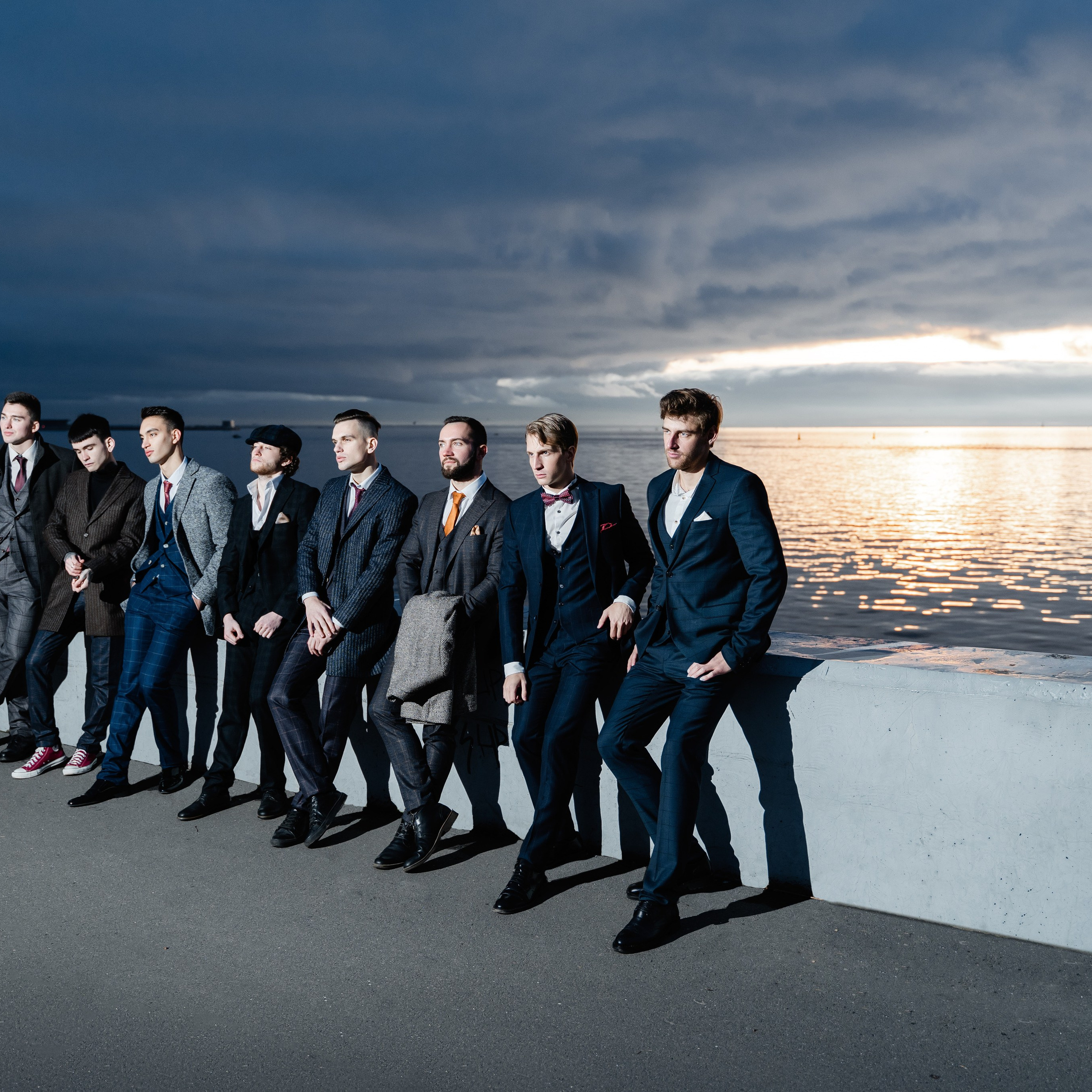 Men’s suits photography. Il fotografo Dmitrii Shmatov