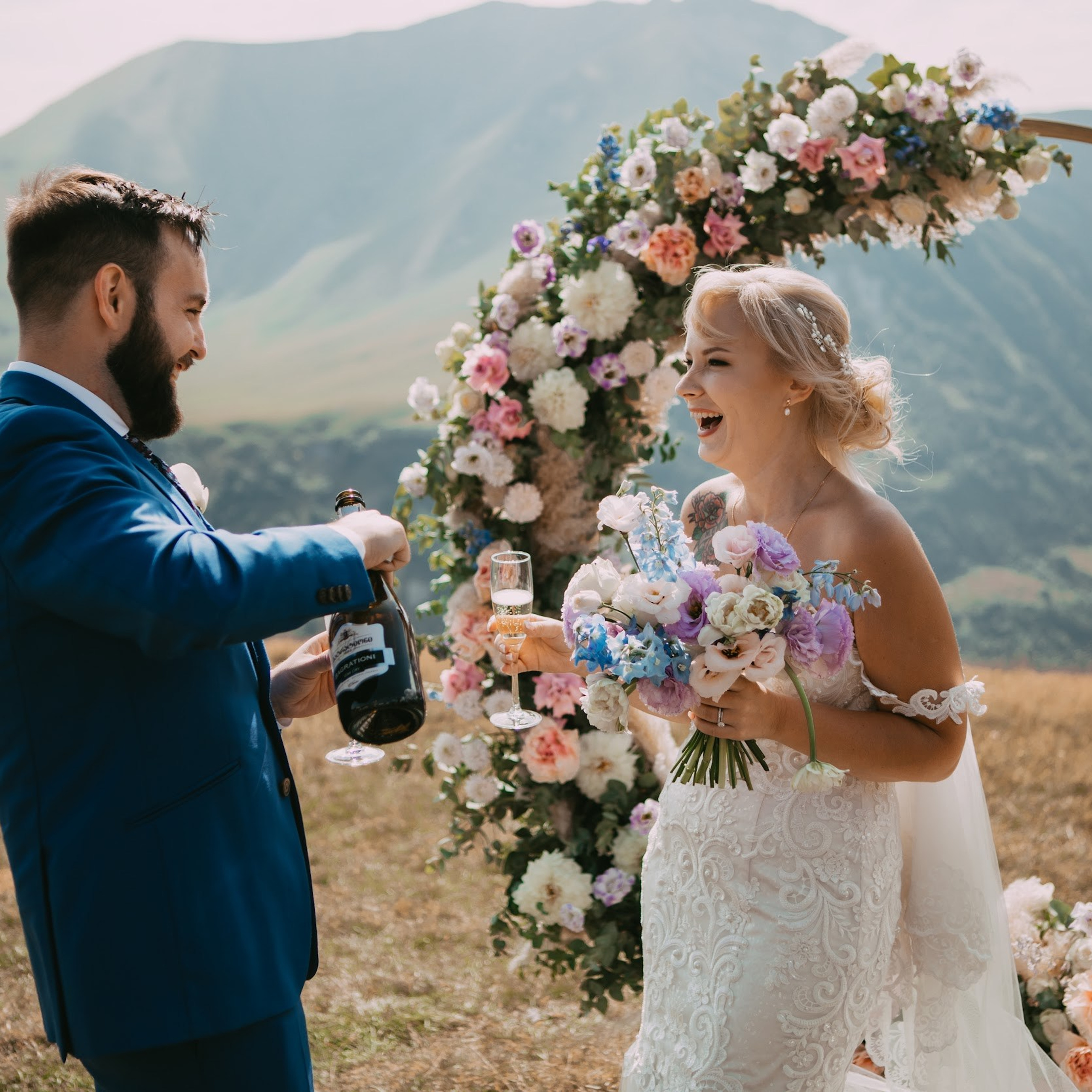 Wedding in Mountains of Georgia. Art Event Studio — Wedding in Georgia with professionals