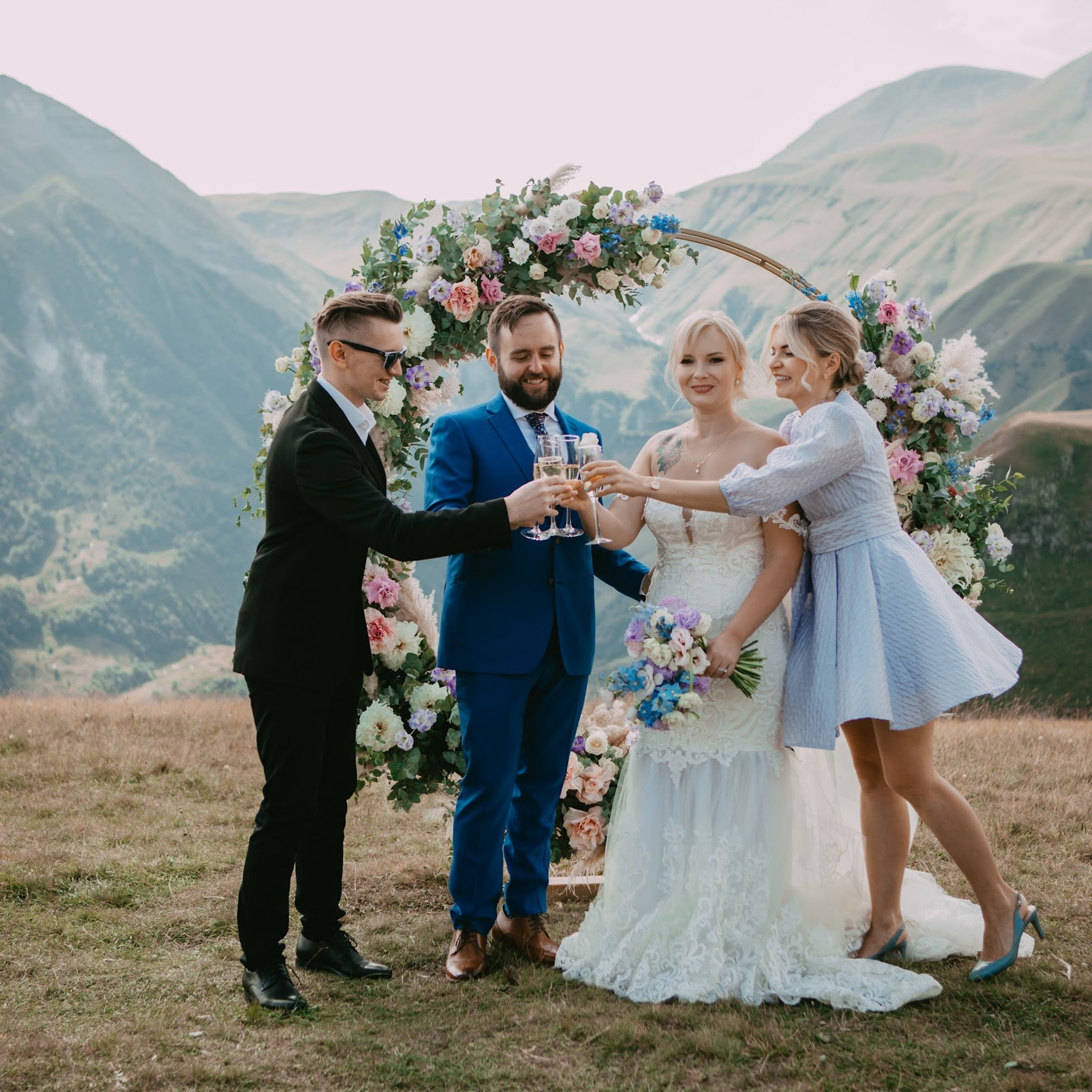 Wedding in Mountains of Georgia. Art Event Studio — Wedding in Georgia with professionals