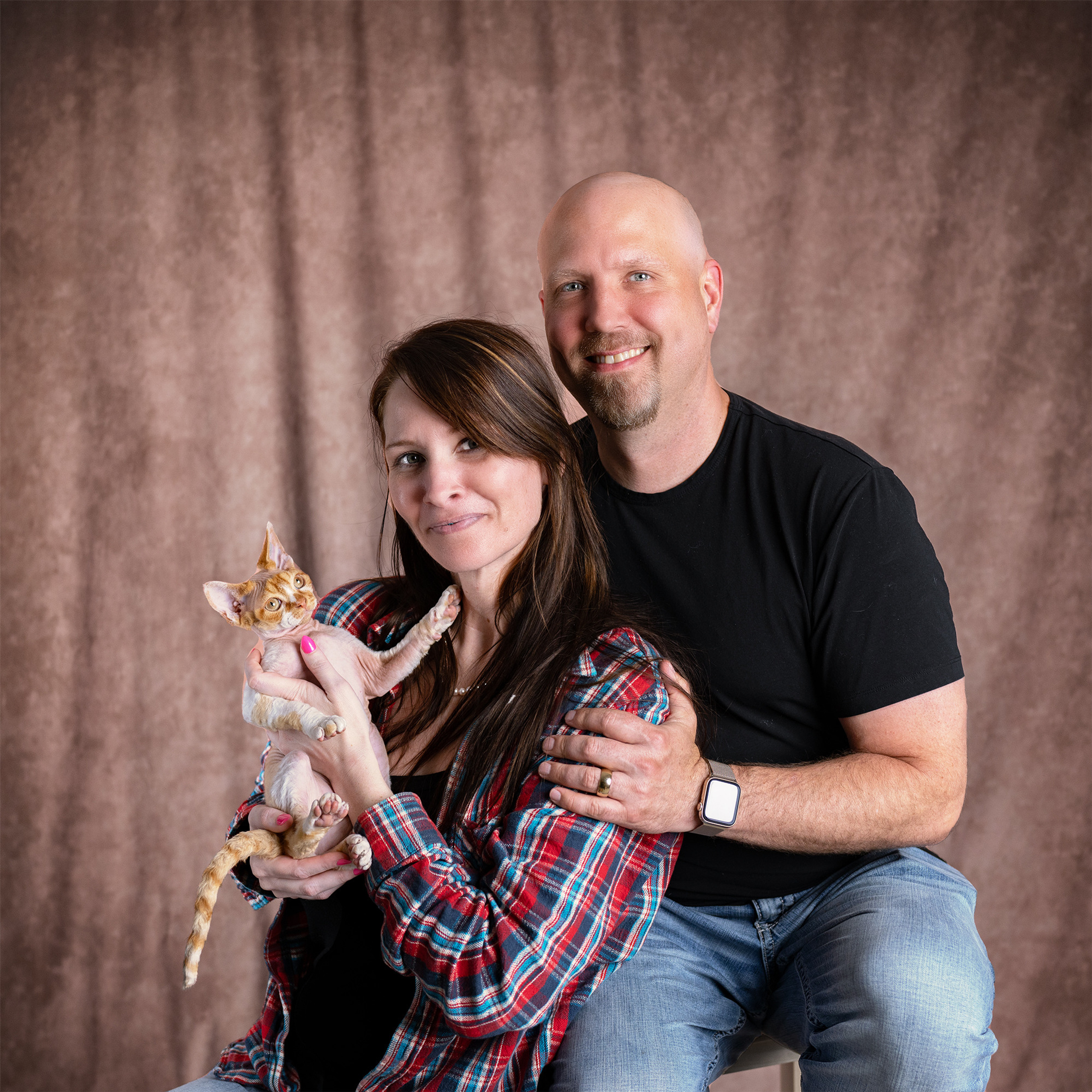 Homer, Boy, born on 02.01.23, SOLD. Devon Rex Pixie Cattery