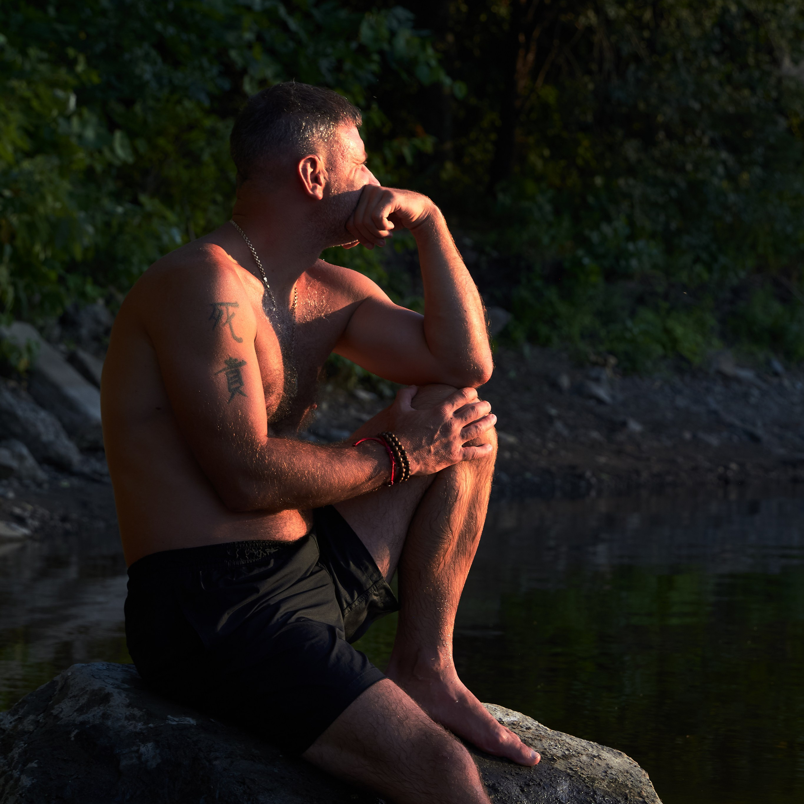 Portrait dramatique. Photographie de portrait à Montréal