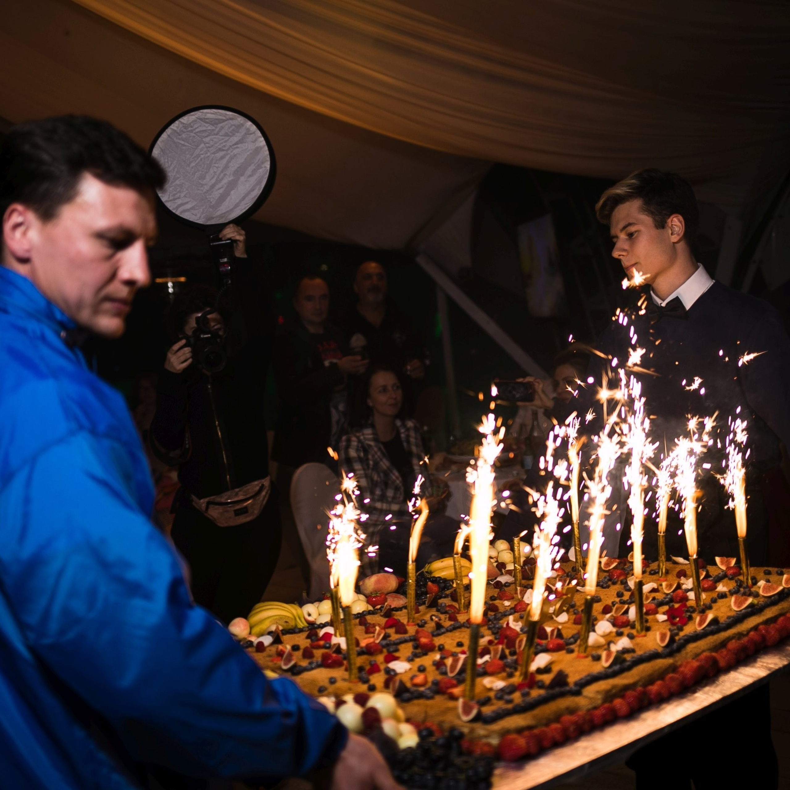 Birthday in a yaht club