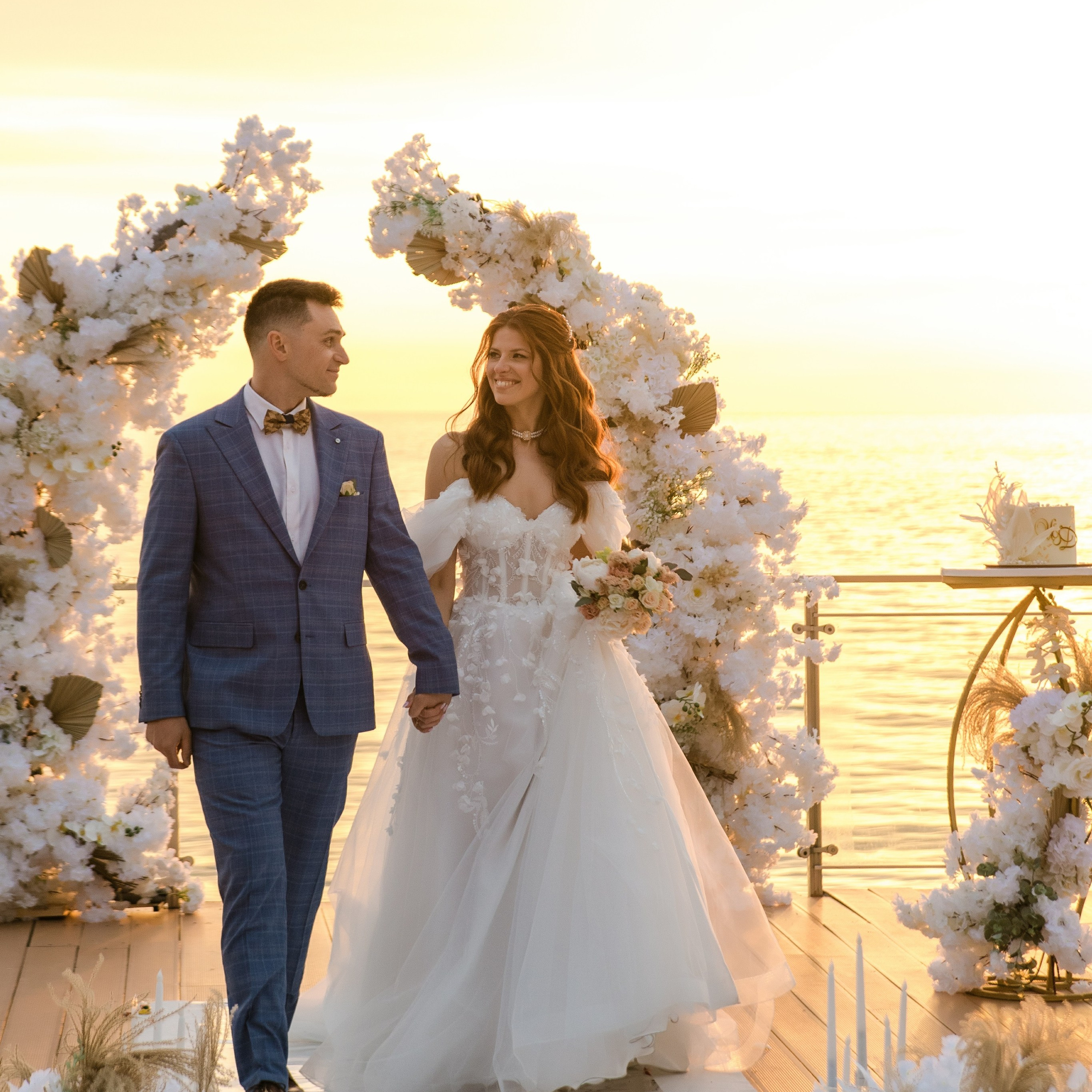 Wedding by the sea in Batumi