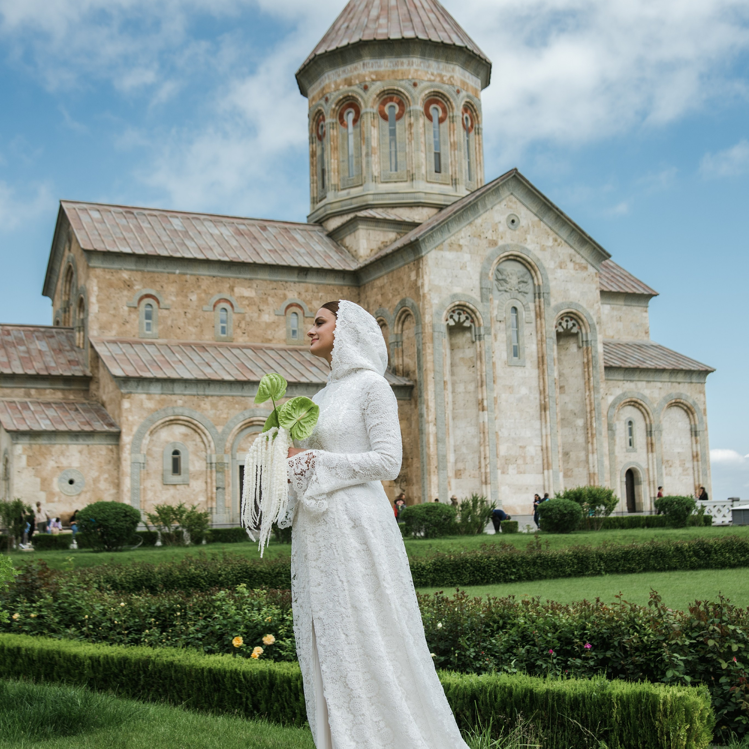 Church wedding in Sighnaghi