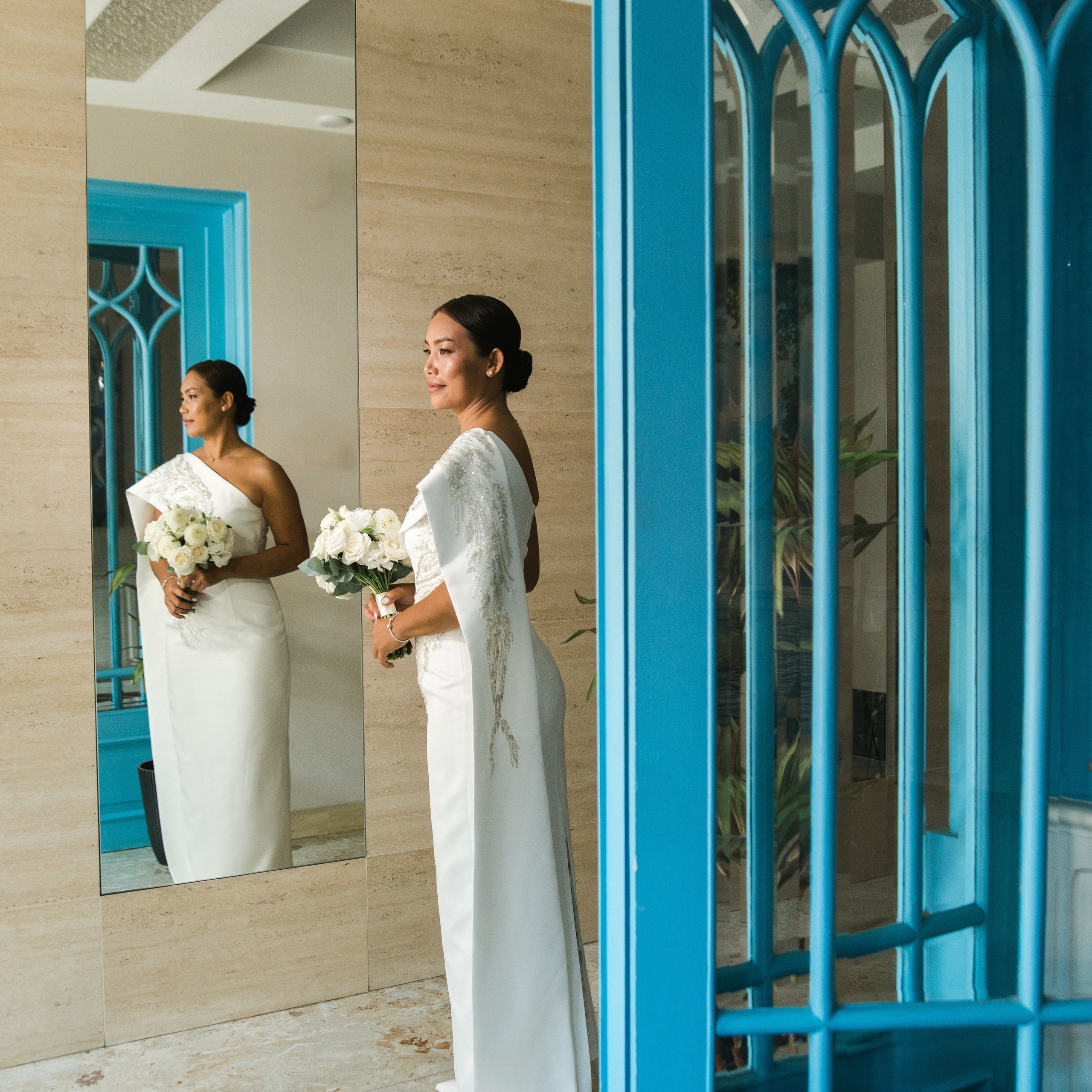 Wedding couple from Chile and Filippines