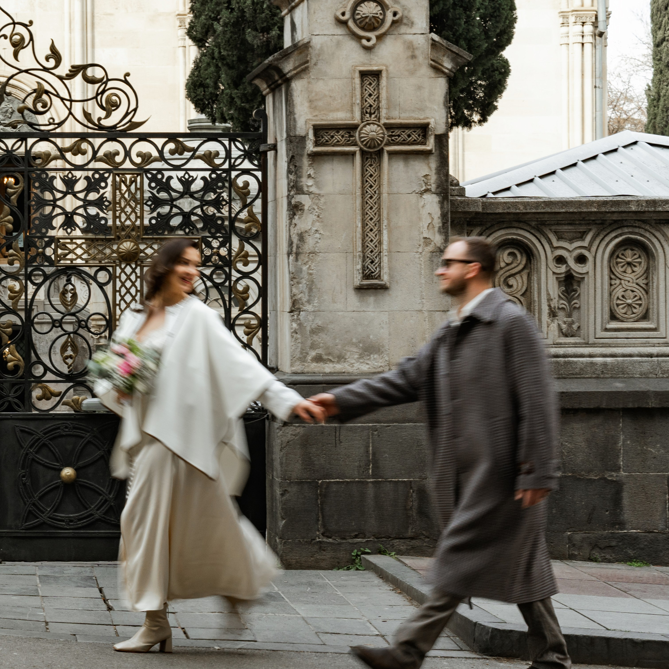 Couple from Spain in Tbilisi