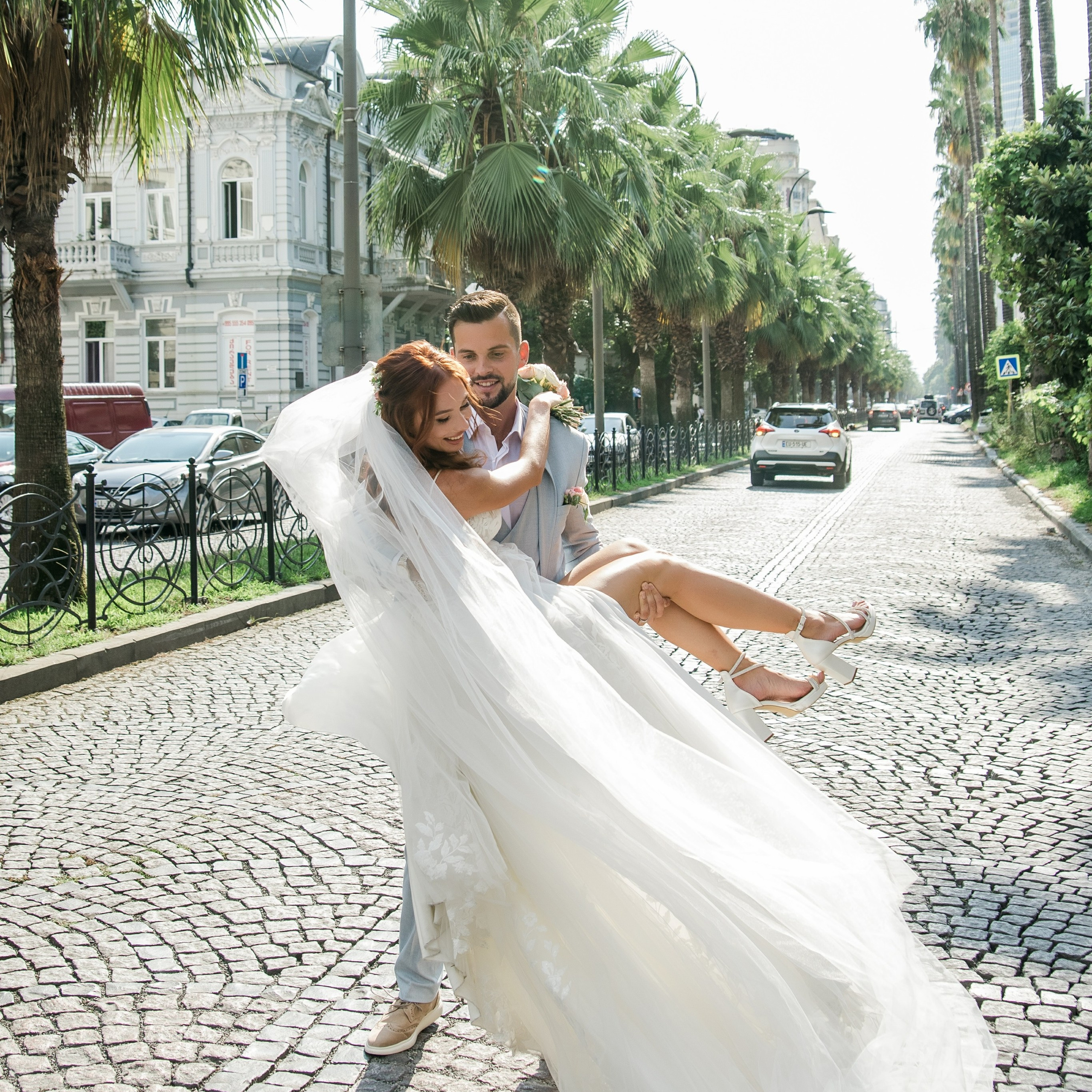 Wedding in Batumi. Couple from the UK