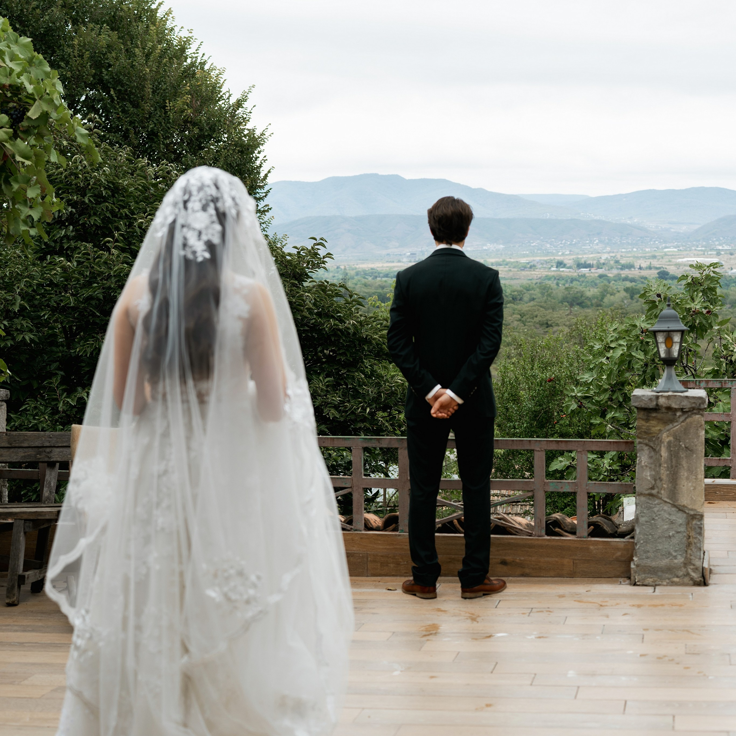 Church wedding in Mtskheta
