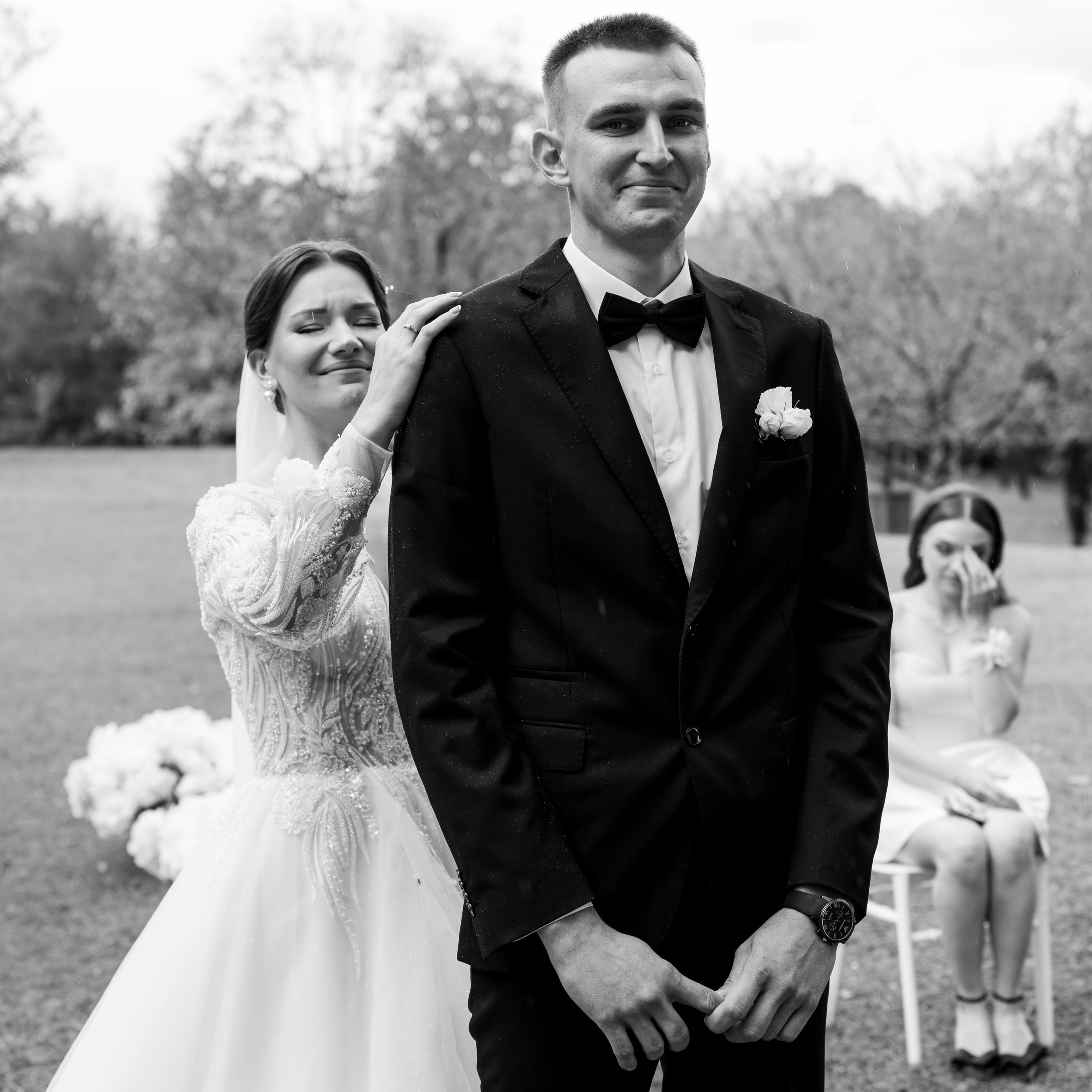 A wedding couple from Poland in Kutaisi