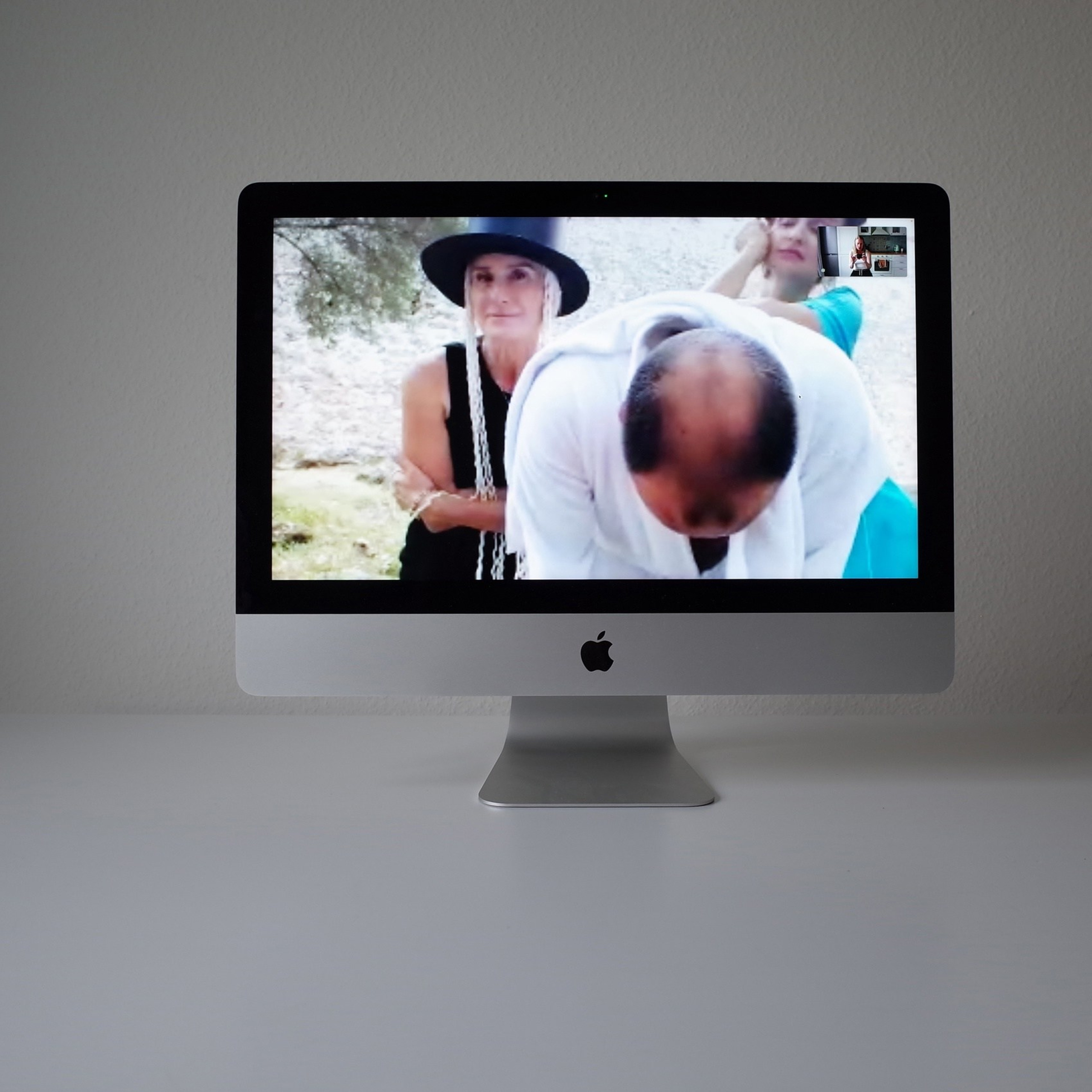 A digital performance merging photography and IT simulation. The artist, based in Israel, conducts a remote photoshoot with models in Turkey via a glitch-prone video call. The final images are intentionally pixelated, captured by photographing a computer screen—highlighting digital fragility and failed communication. A commentary on distance, technology, and the imperfections of virtual connection.