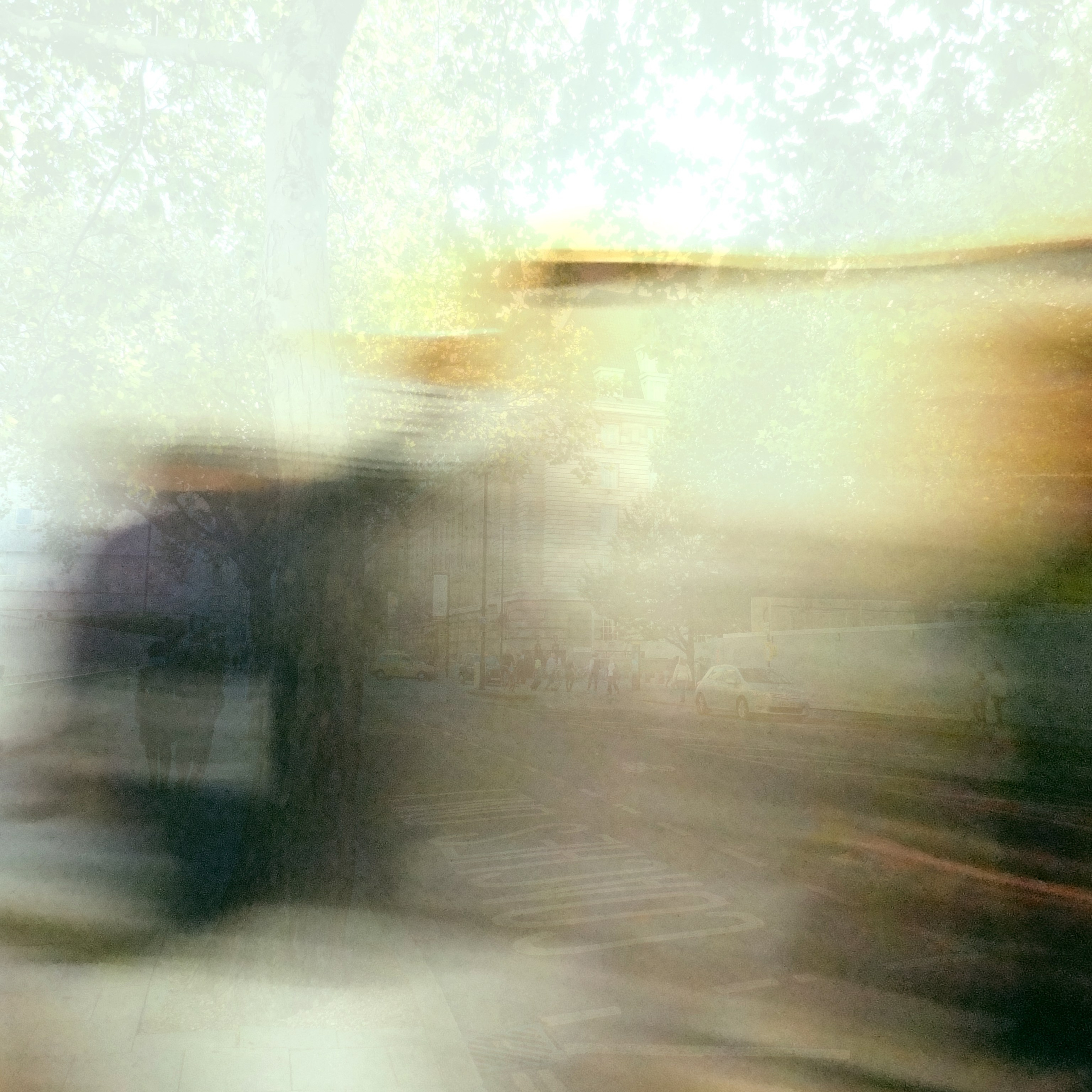 Sentimental Action" – A deeply personal art project exploring memory loss, time, and the past. For a decade, the artist suffered from amnesia, reconstructing lost years through found photographs and others' memories. Each image blends 3-6 layered exposures, creating a blurred, dreamlike effect—symbolizing fragmented, irretrievable memories. A haunting visual journey through forgotten decades, countries, and moments.