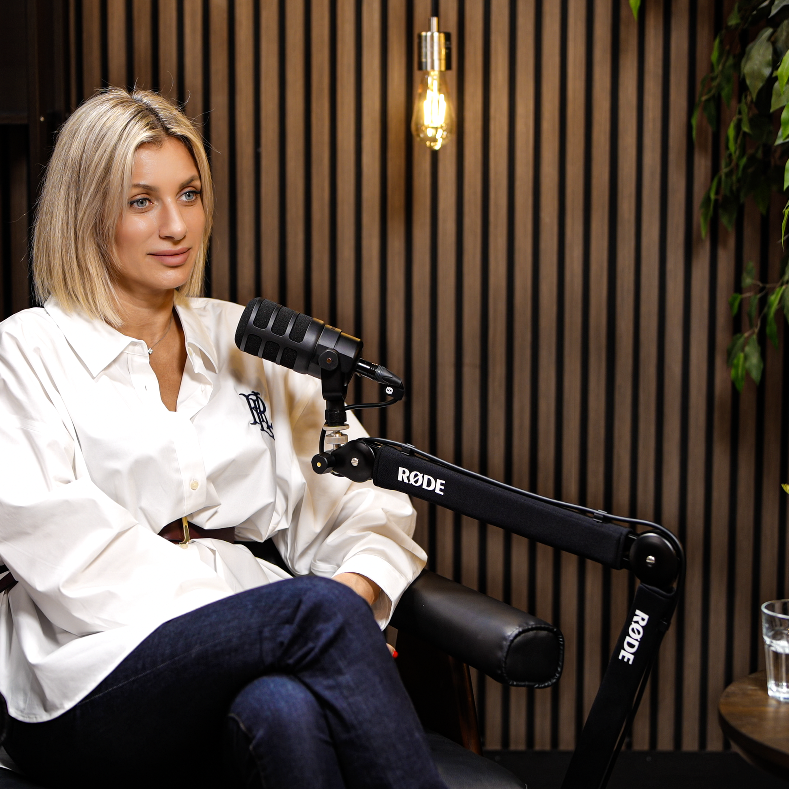 Guest interview filmed in Zone 2 Cinematic Lounge at ProStudio1 in Hollywood, FL (near Miami) — perfect for podcasts, interviews, and brand storytelling.