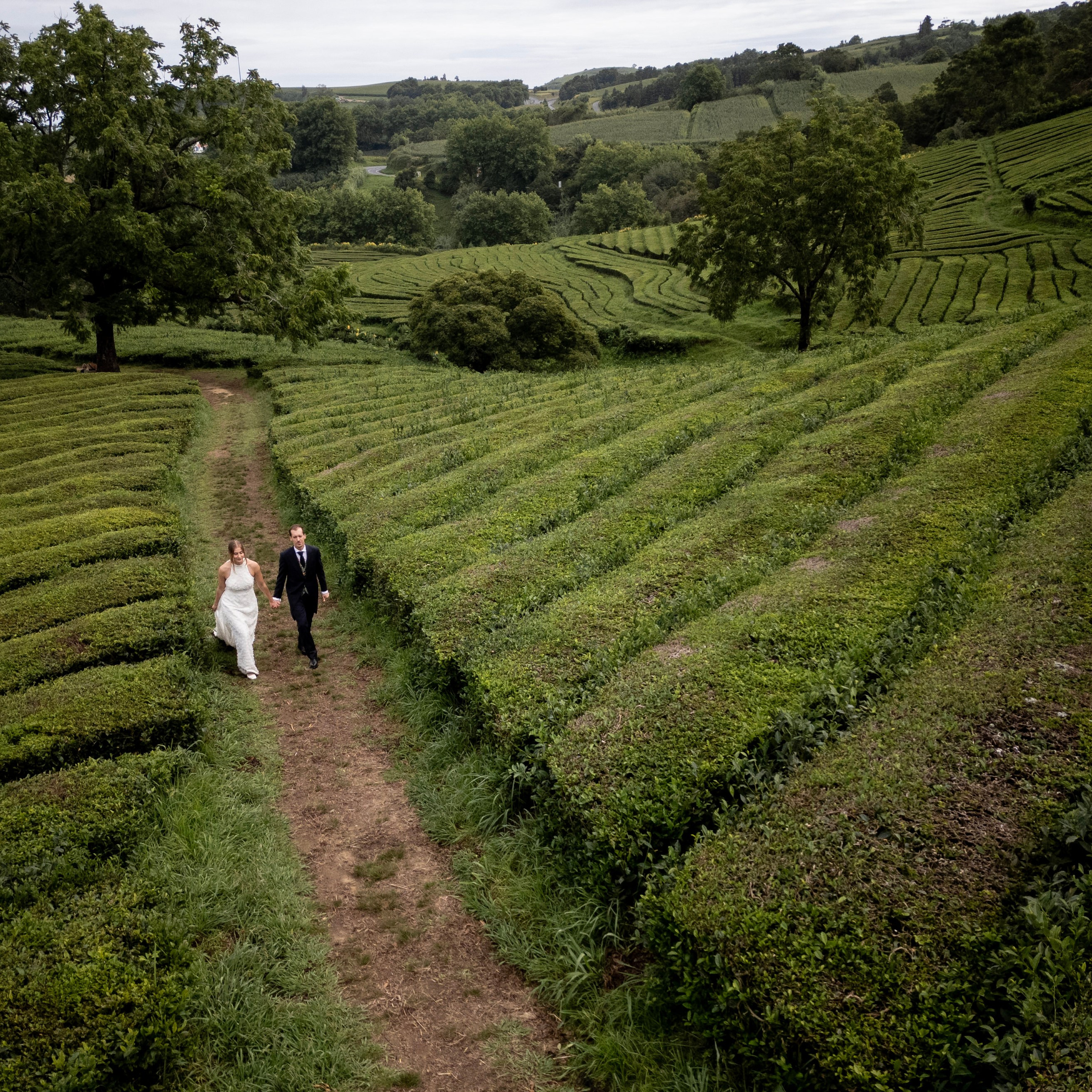 Sessão de casamento nos Açores