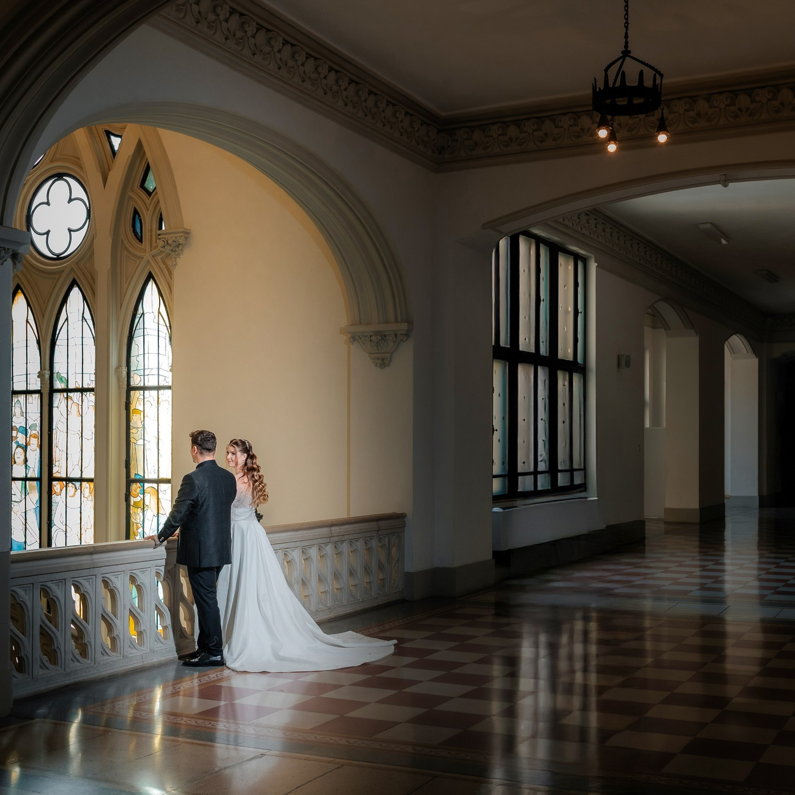 Trash the Dress – Paul & Bianca la Palatul Culturii, Iași