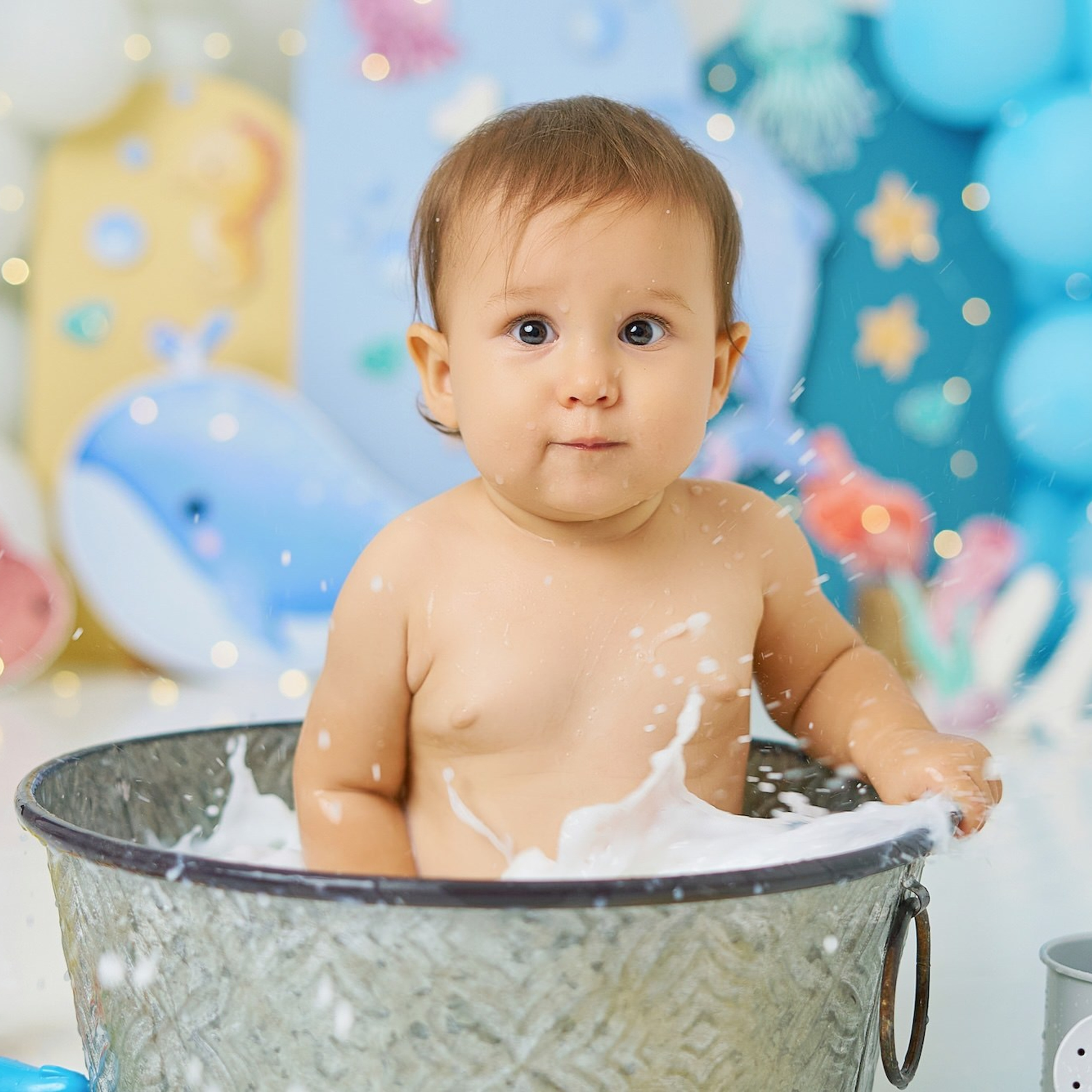 Sesión Smash Cake en Tenerife | Fotografía Primer Cumpleaños. Pasos de Sal | Fotógrafos de familia, embarazo y bebés en Tenerife