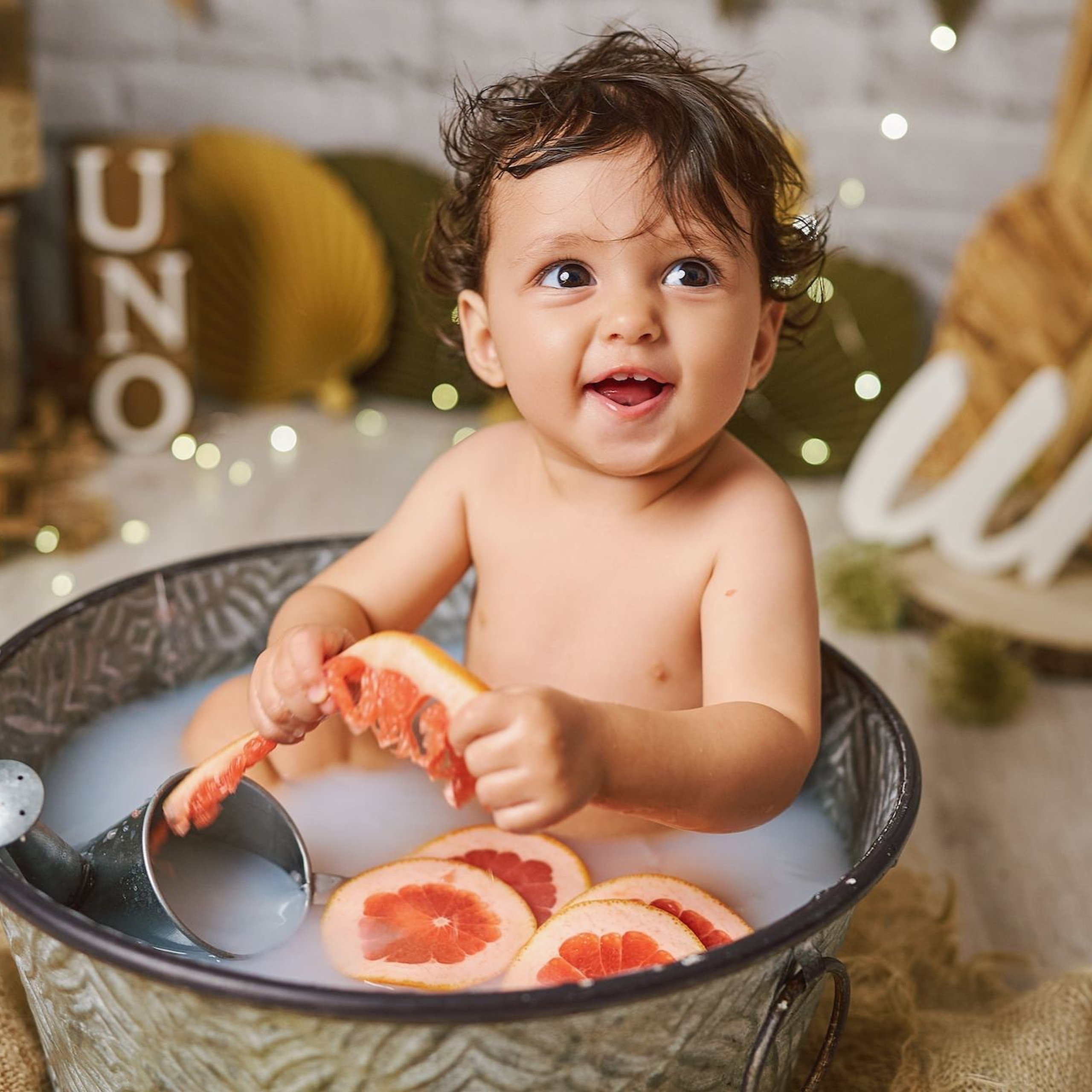 Sesión Smash Cake en Tenerife | Fotografía Primer Cumpleaños. Pasos de Sal | Fotógrafos de familia, embarazo y bebés en Tenerife