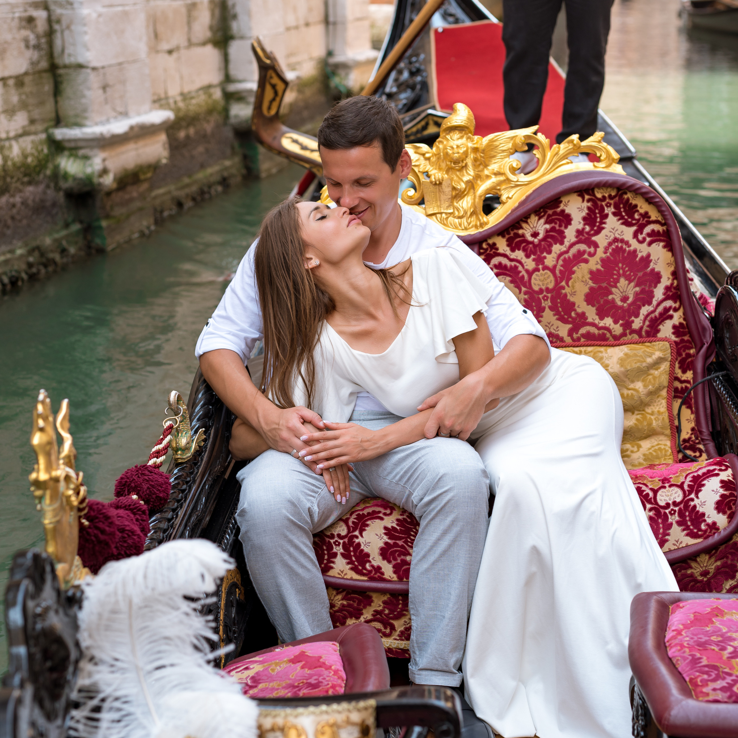 Photoshoot in gondola