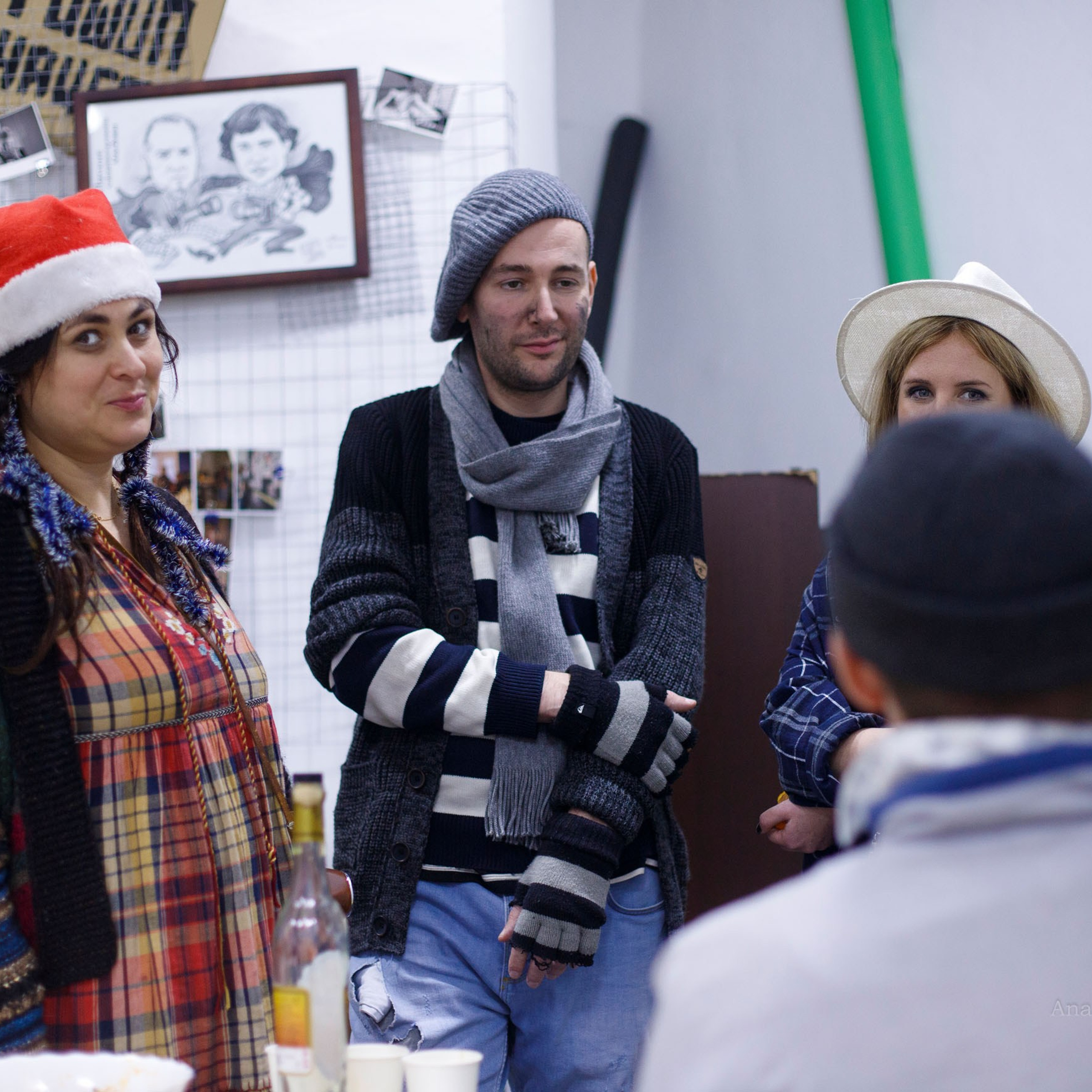 Встреча нового года в Школе фотографии Романа Рыбалёва photoschool.md. Школа Фотографии Романа Рыбалёва. Город Кишинёв, Молдова