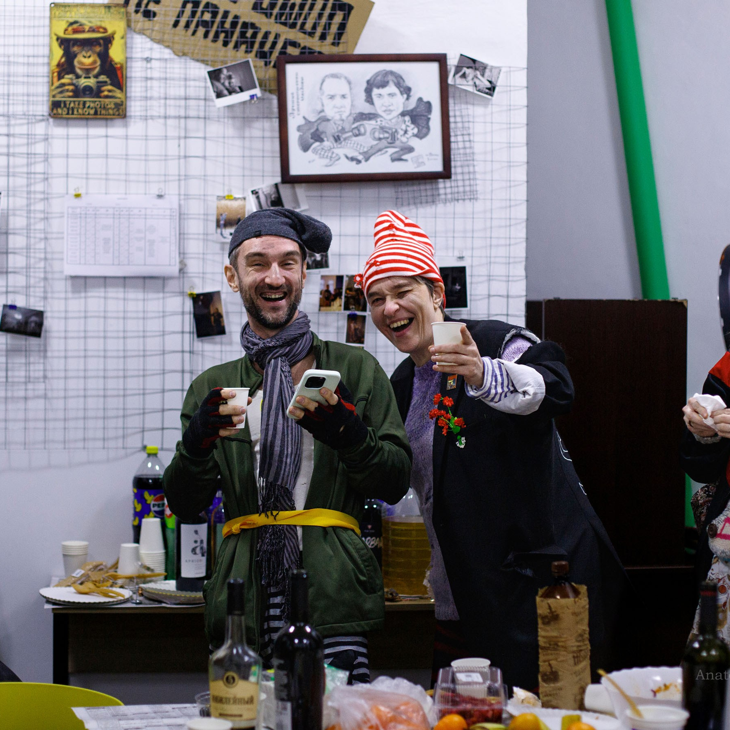 Встреча нового года в Школе фотографии Романа Рыбалёва photoschool.md. Школа Фотографии Романа Рыбалёва. Город Кишинёв, Молдова