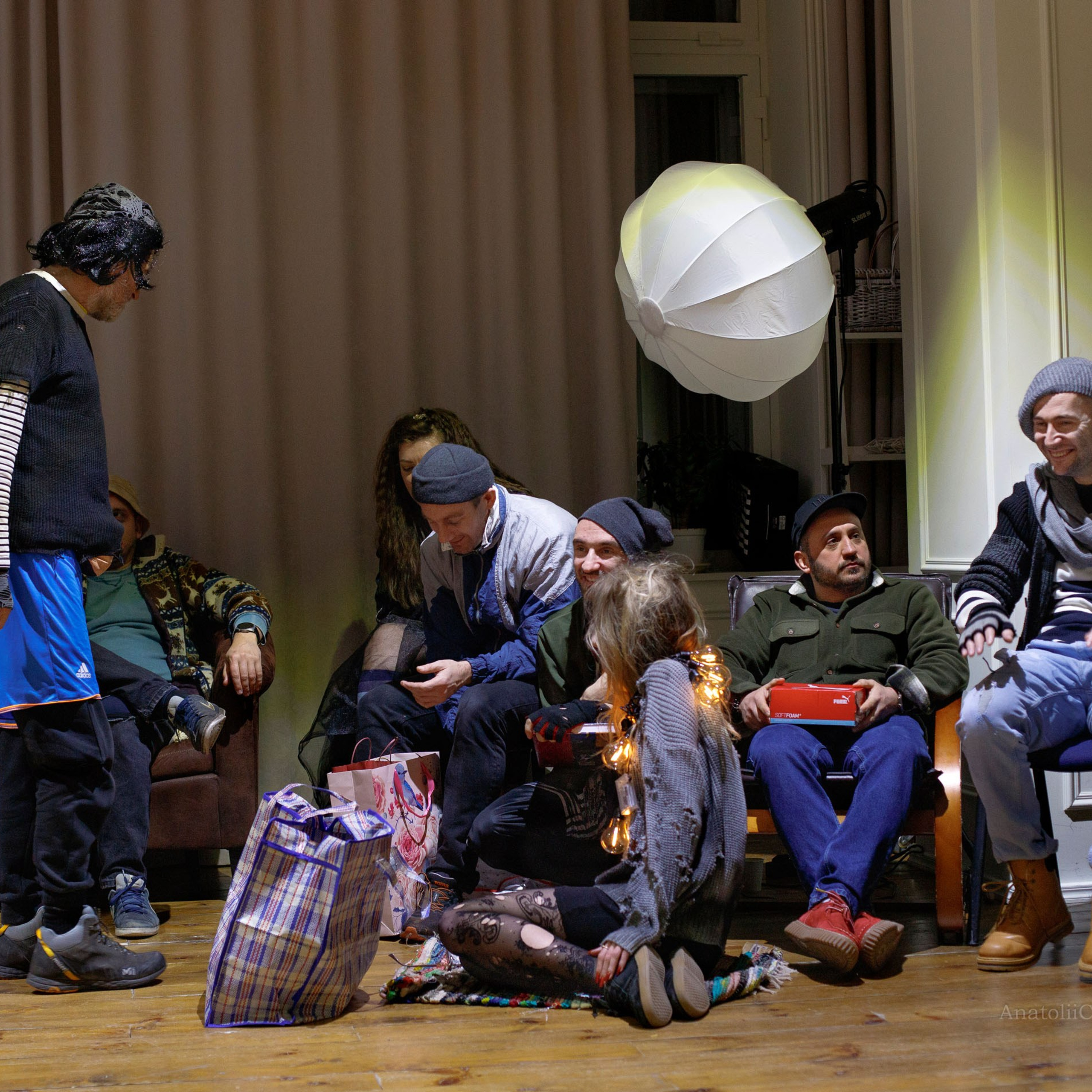 Встреча нового года в Школе фотографии Романа Рыбалёва photoschool.md. Школа Фотографии Романа Рыбалёва. Город Кишинёв, Молдова