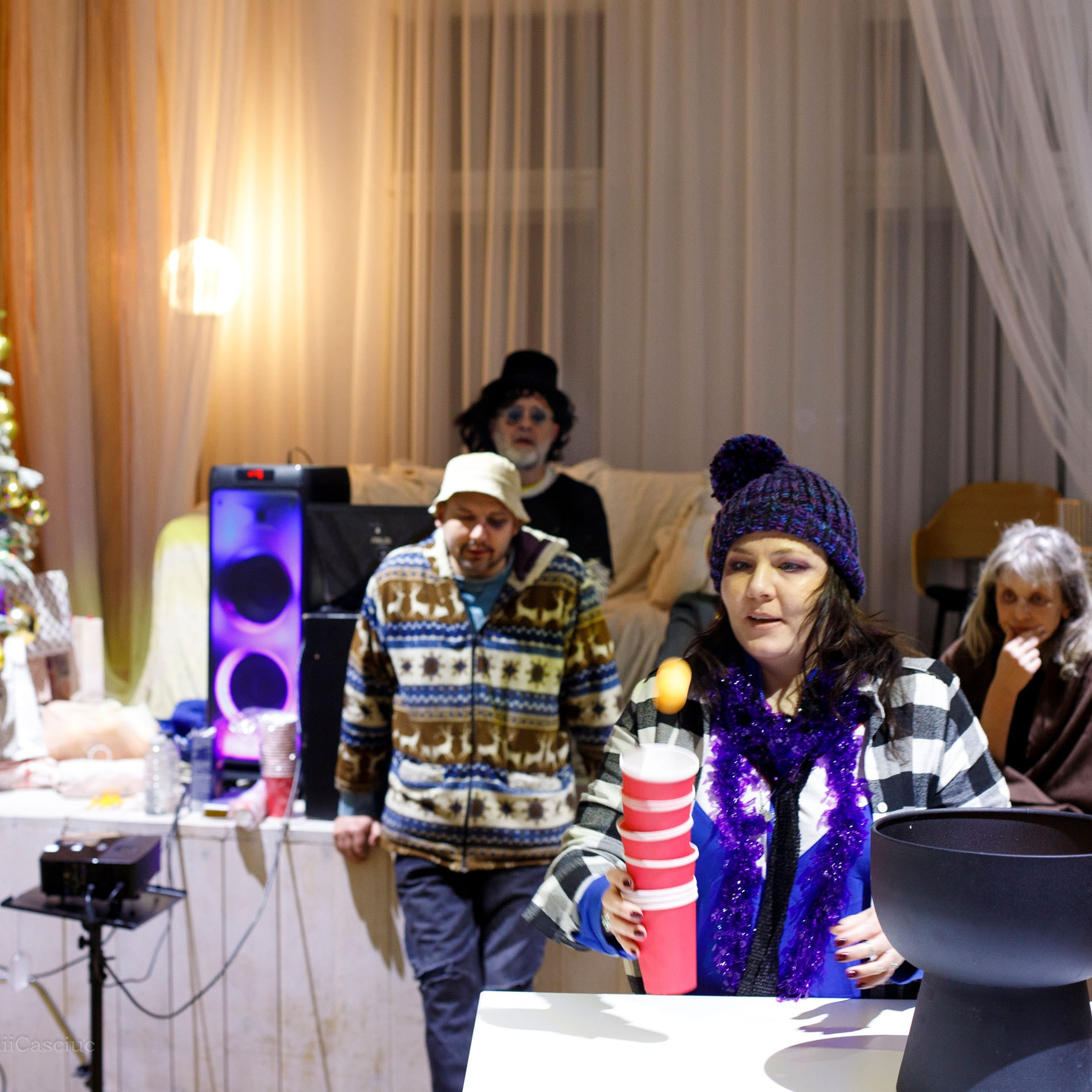 Встреча нового года в Школе фотографии Романа Рыбалёва photoschool.md. Школа Фотографии Романа Рыбалёва. Город Кишинёв, Молдова