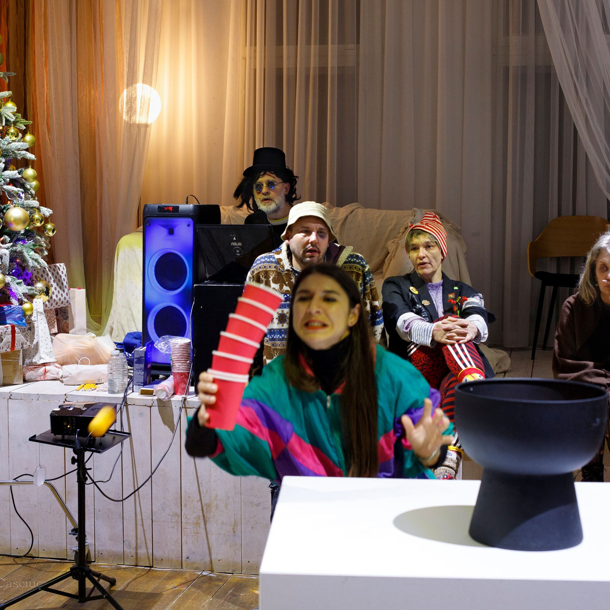 Встреча нового года в Школе фотографии Романа Рыбалёва photoschool.md. Школа Фотографии Романа Рыбалёва. Город Кишинёв, Молдова