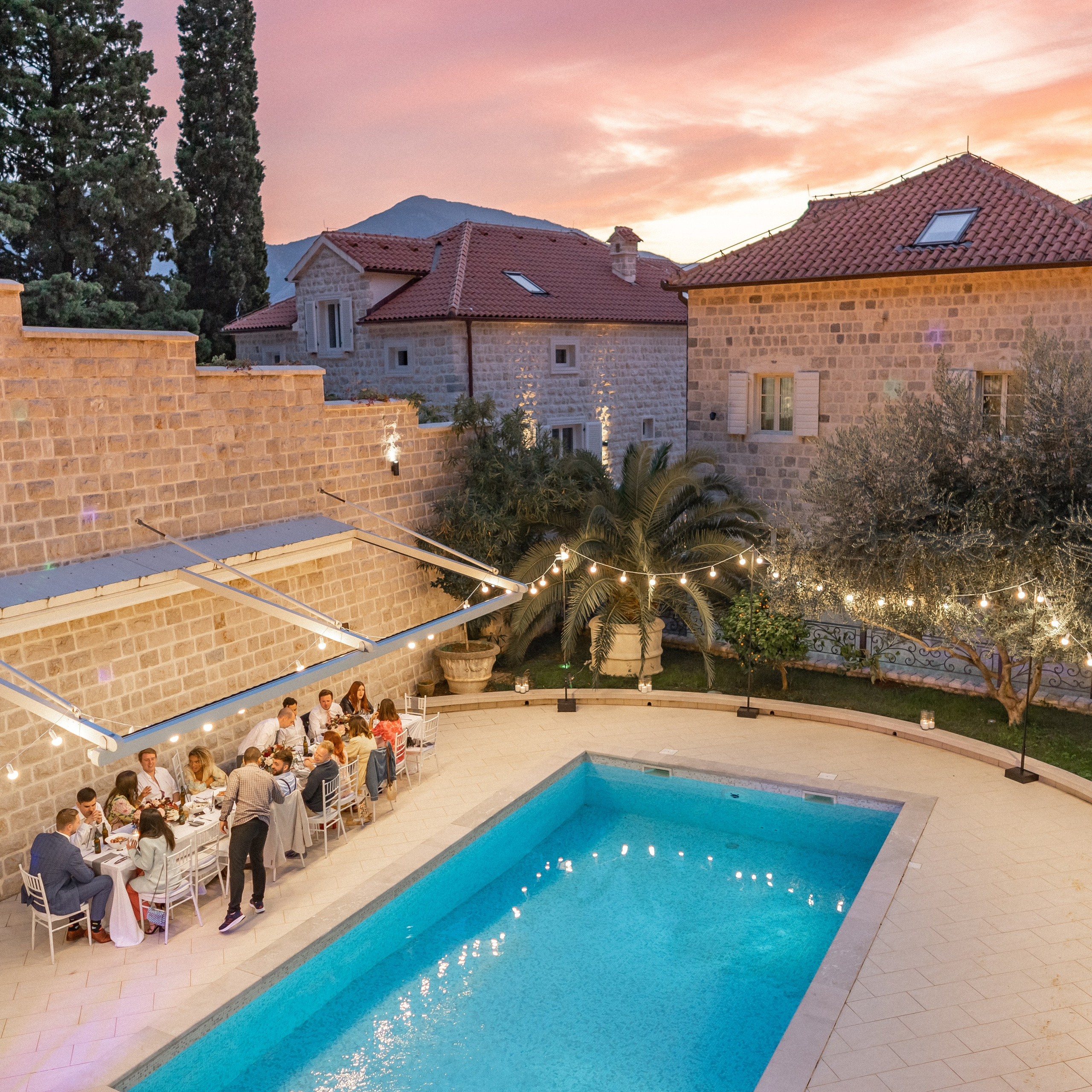 Villa Nikčević: din fortryllende bryllupslokale i Montenegro