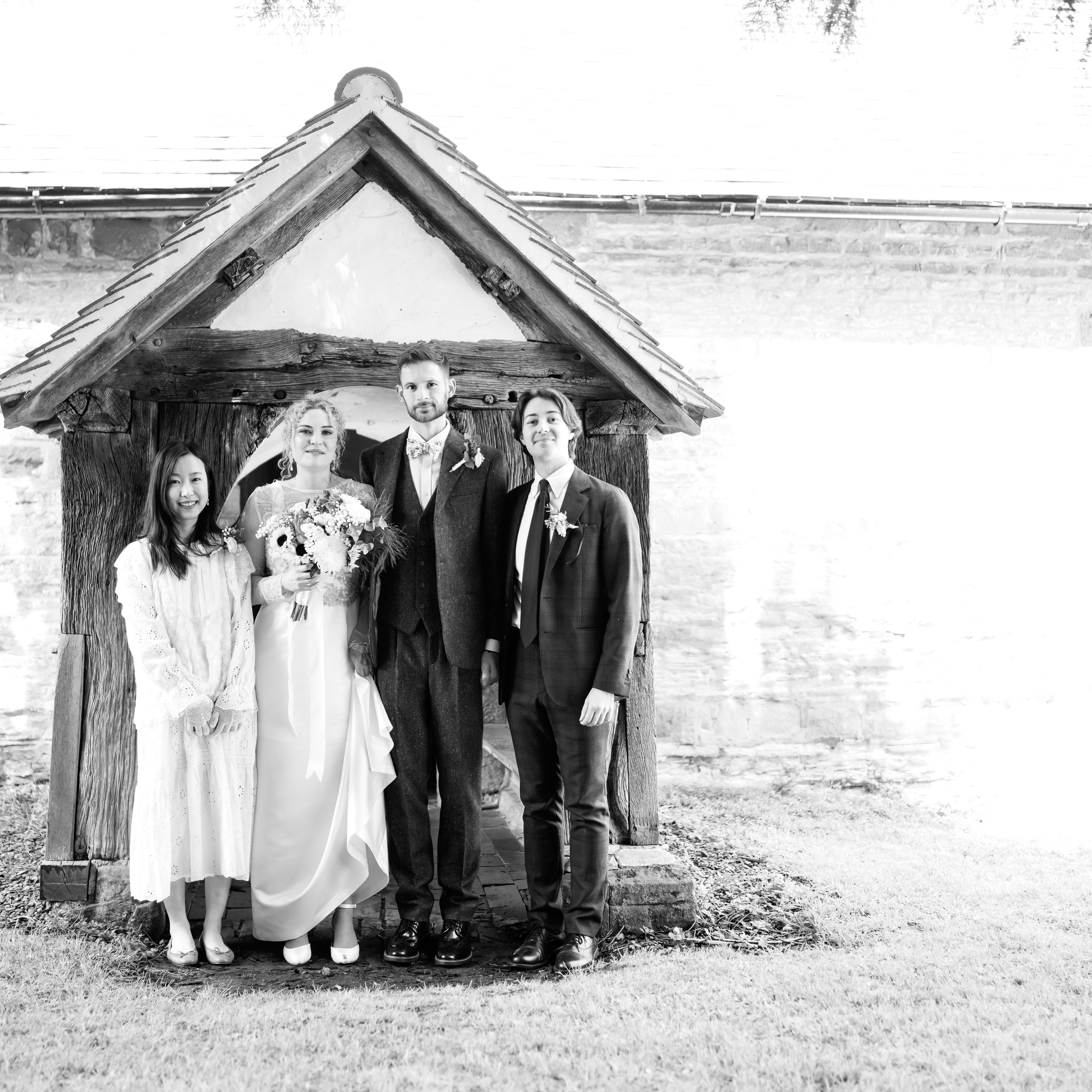 Happy moments after the wedding ceremony. Orthodox wedding ceremony.