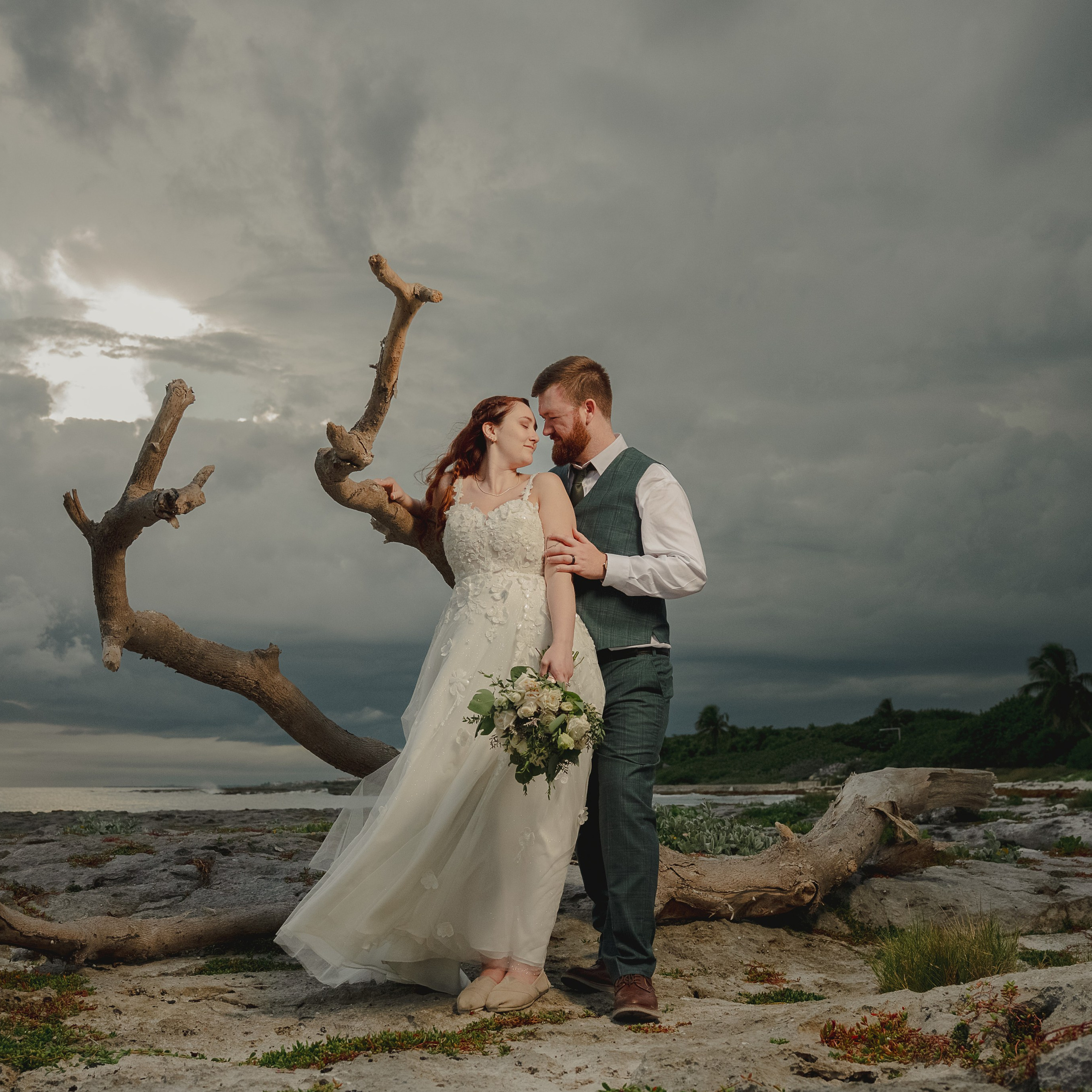 Benjamin & Diana — Engagement — Antal Tulum. Destination wedding photographer based in Cancun and Riviera Maya with service worldwide