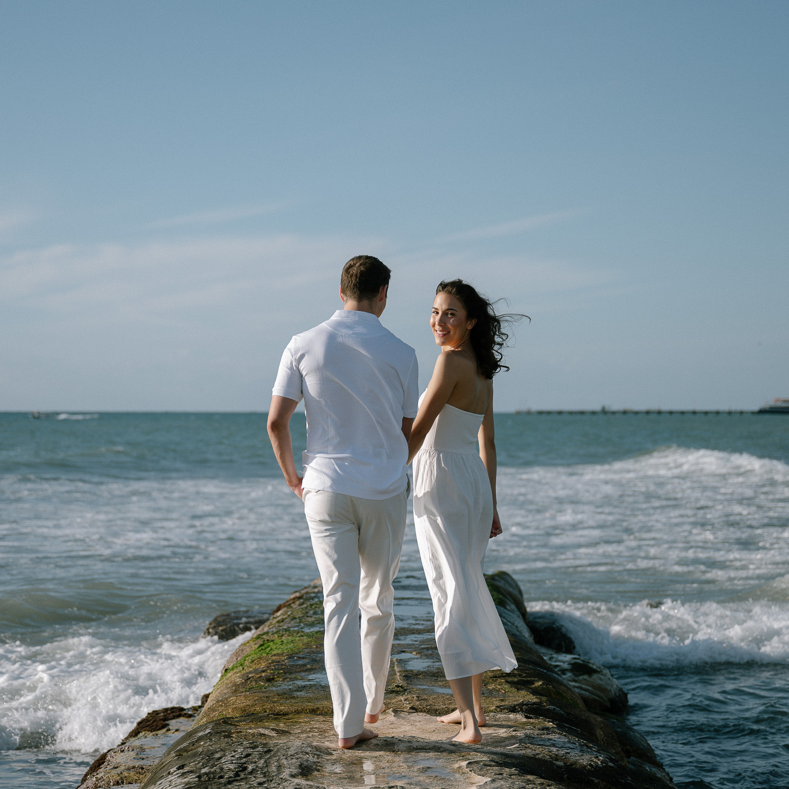 Benjamin & Diana — Engagement — Antal Tulum. Destination wedding photographer based in Cancun and Riviera Maya with service worldwide