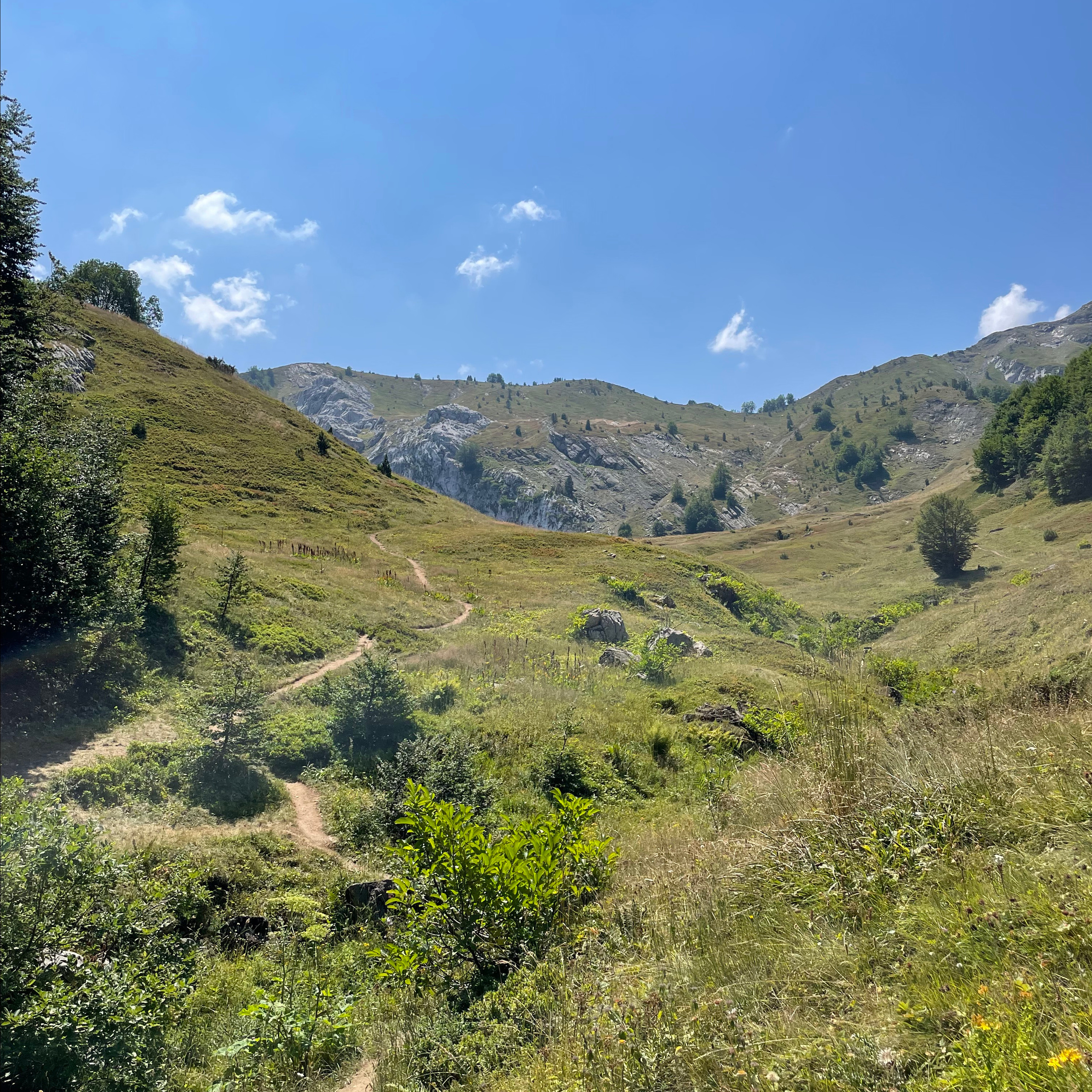 Het Nationaal Park Prokletje in Montenegro