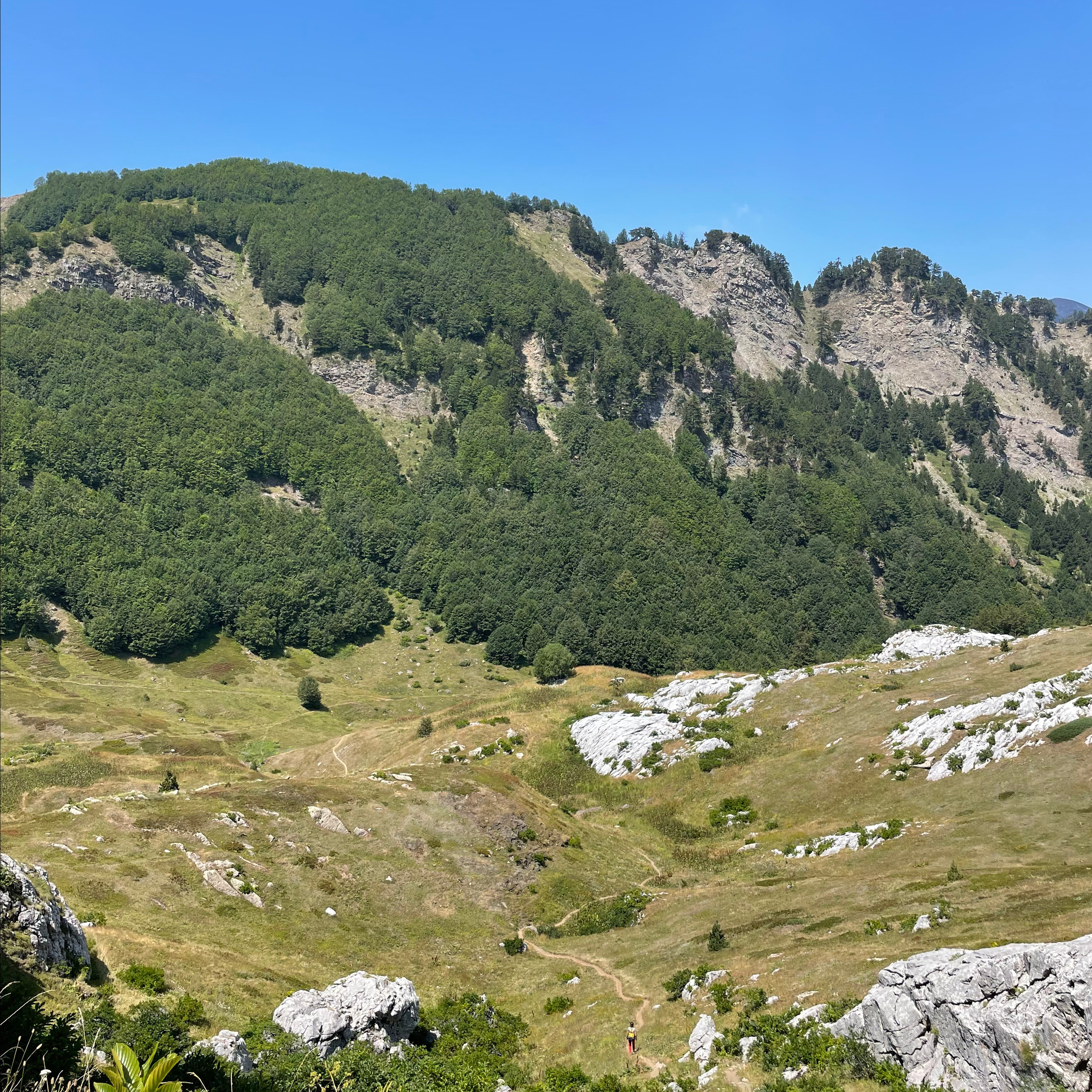 Het Nationaal Park Prokletje in Montenegro