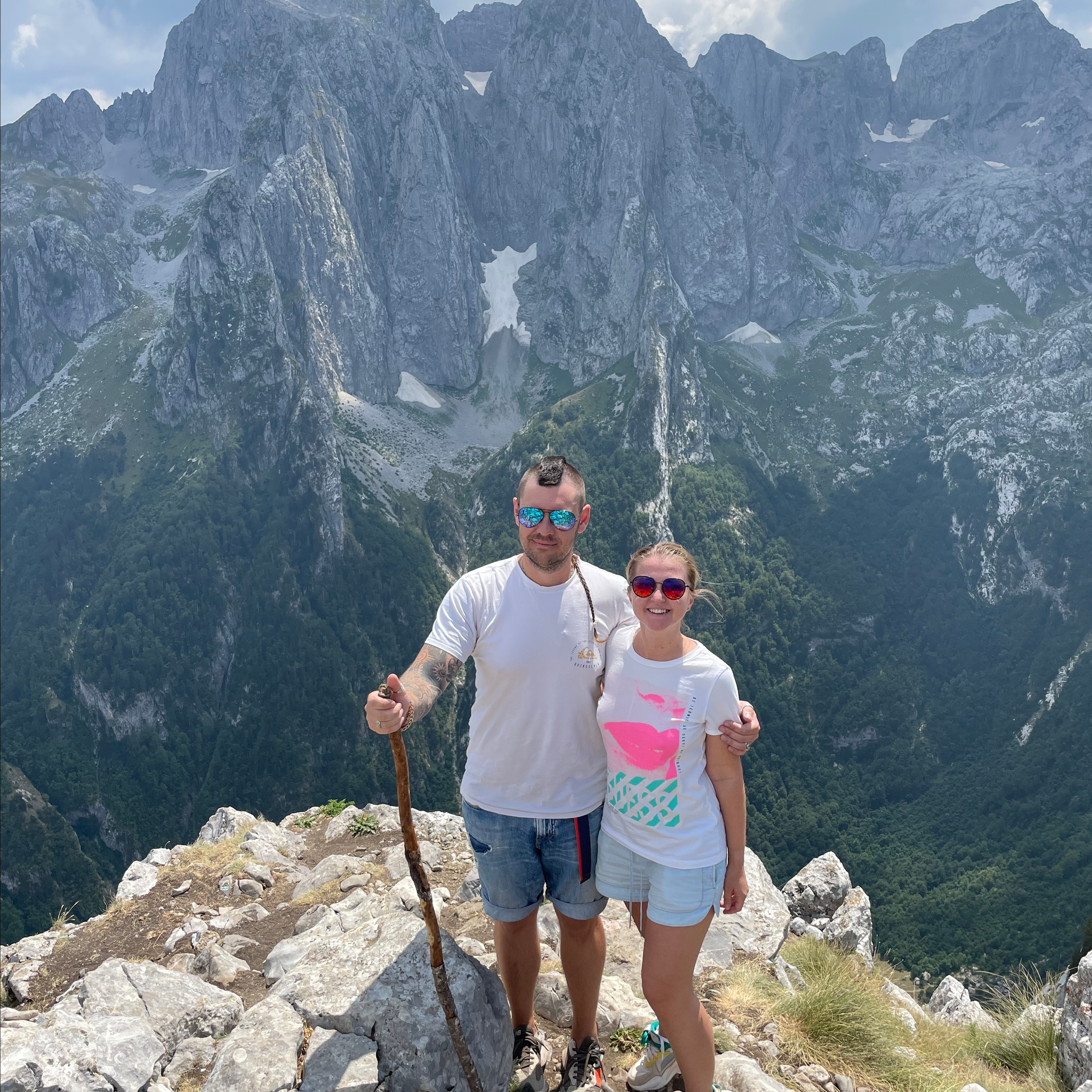 Het Nationaal Park Prokletje in Montenegro