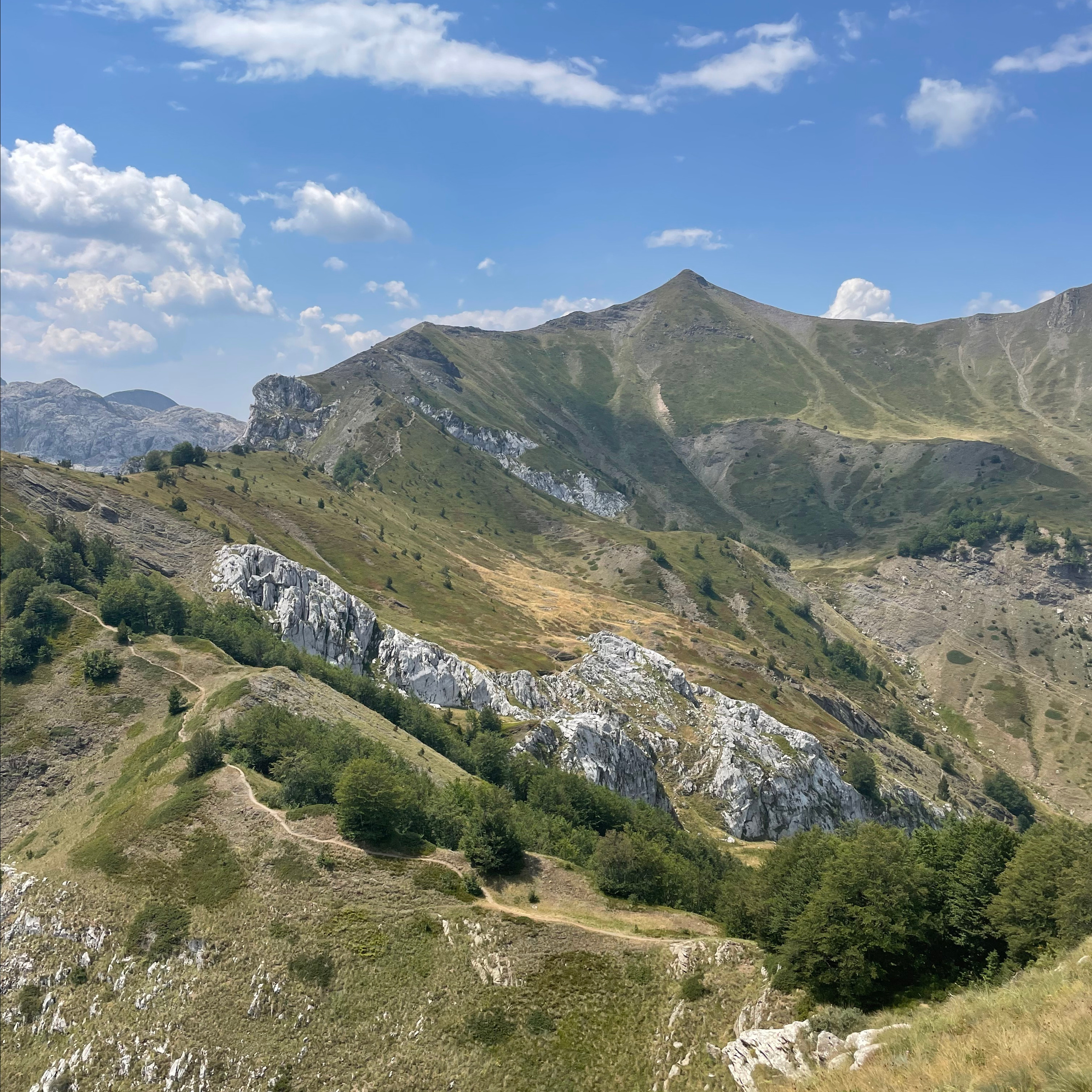 Het Nationaal Park Prokletje in Montenegro