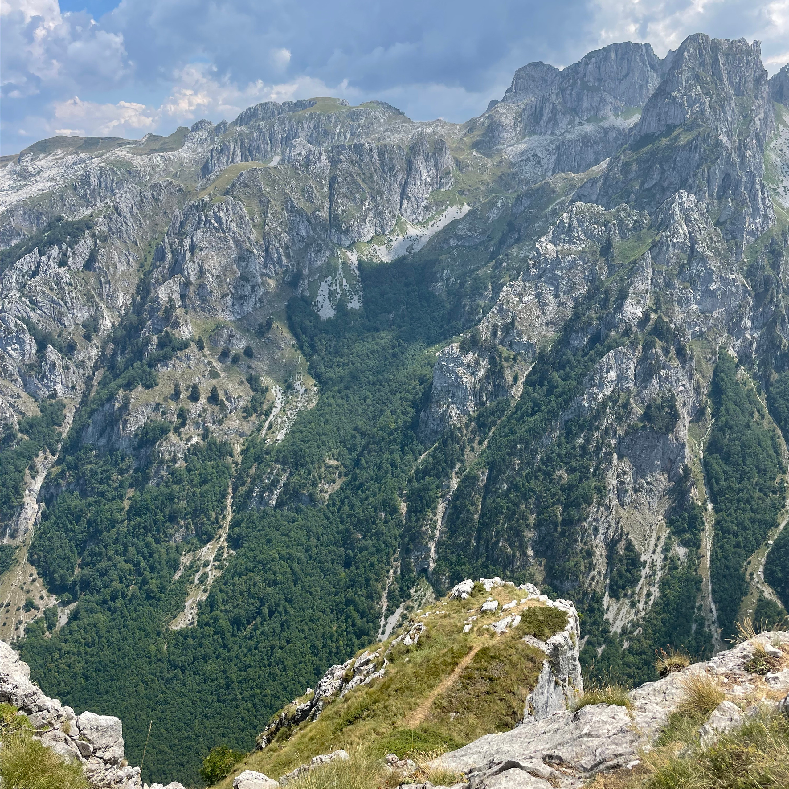 Het Nationaal Park Prokletje in Montenegro